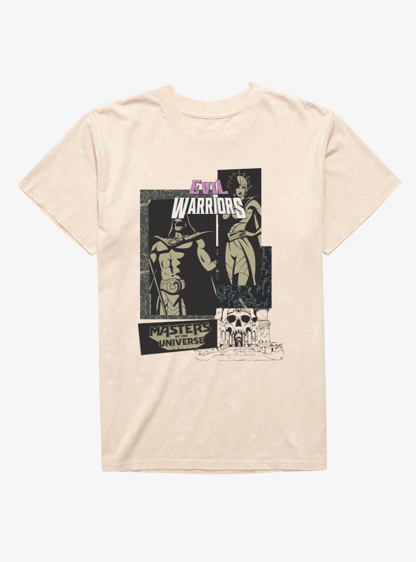 Masters Of The Universe Evil Warriors Skeletor & Evil-Lyn Mineral Wash T-Shirt, , hi-res