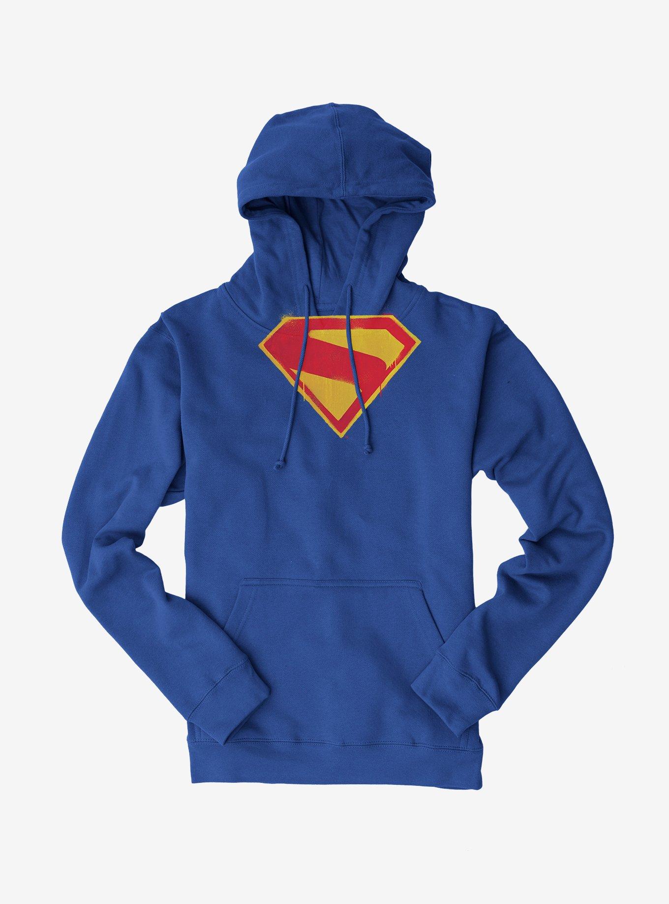 Supergirl Spray Painted Logo Hoodie, , hi-res