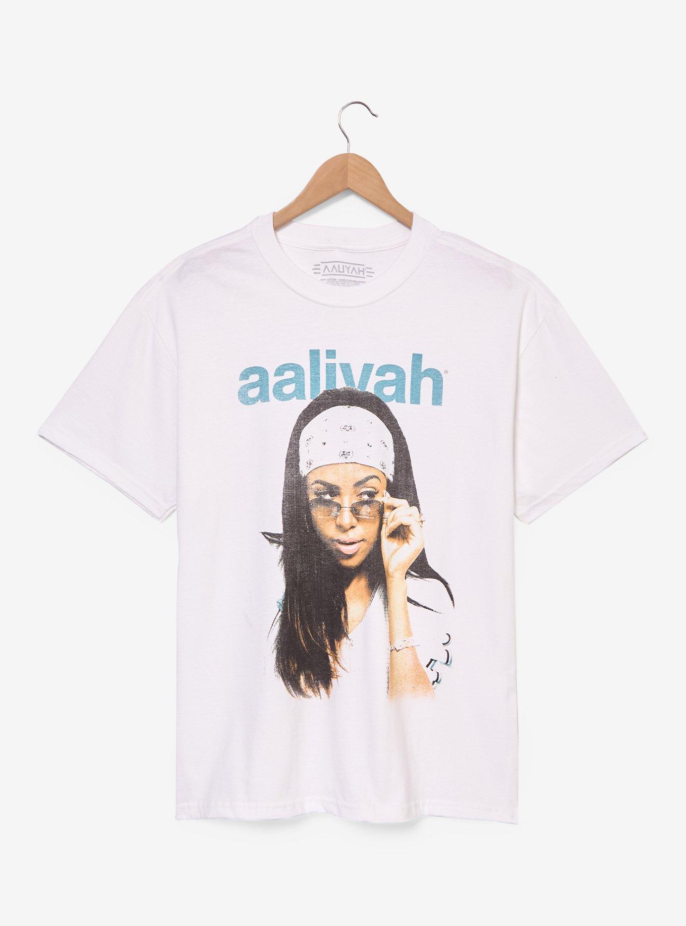 Aaliyah Portrait T-Shirt, , hi-res