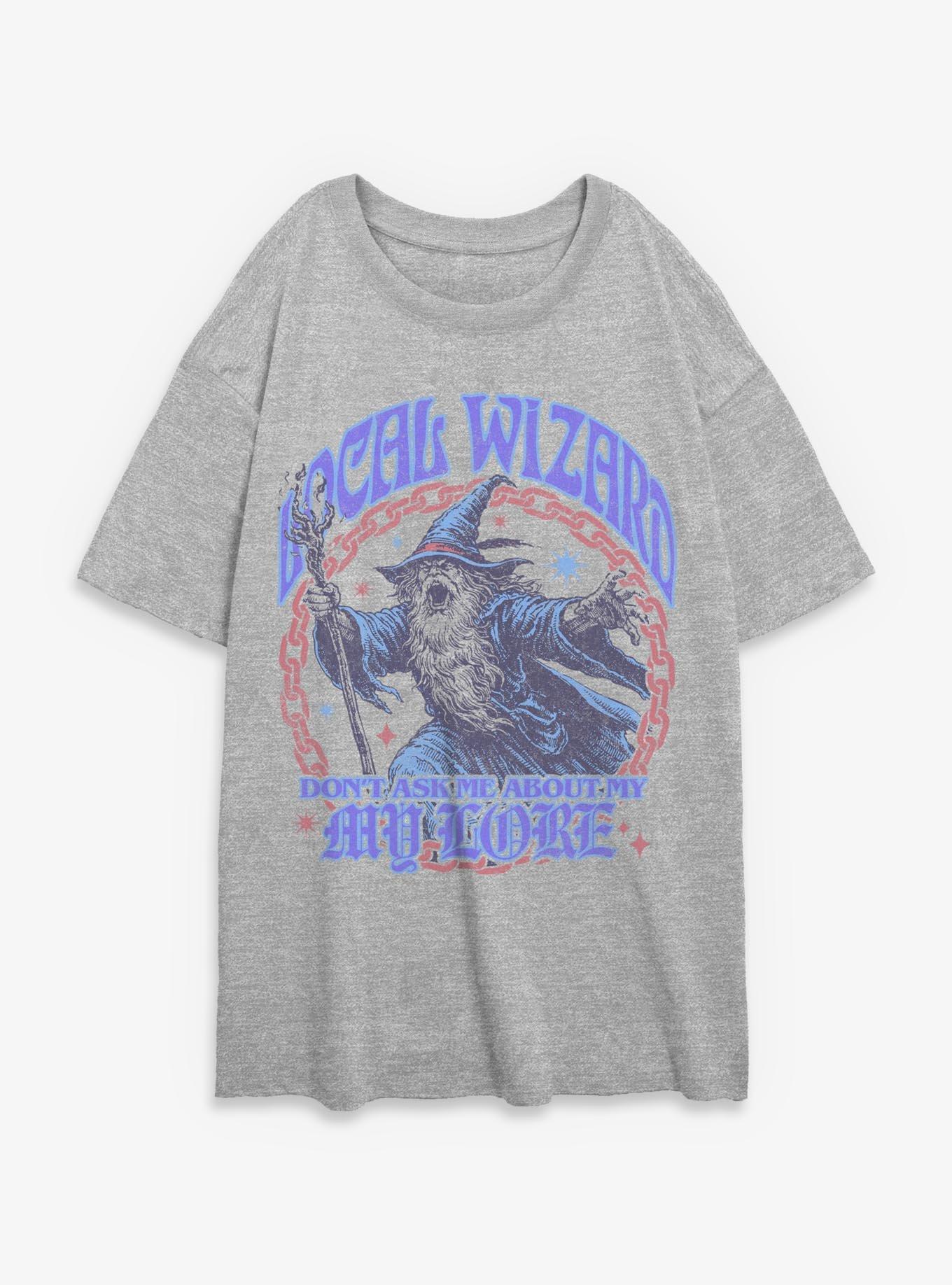 Local Wizard Girls Oversized T-Shirt Hot Topic Exclusive, , hi-res