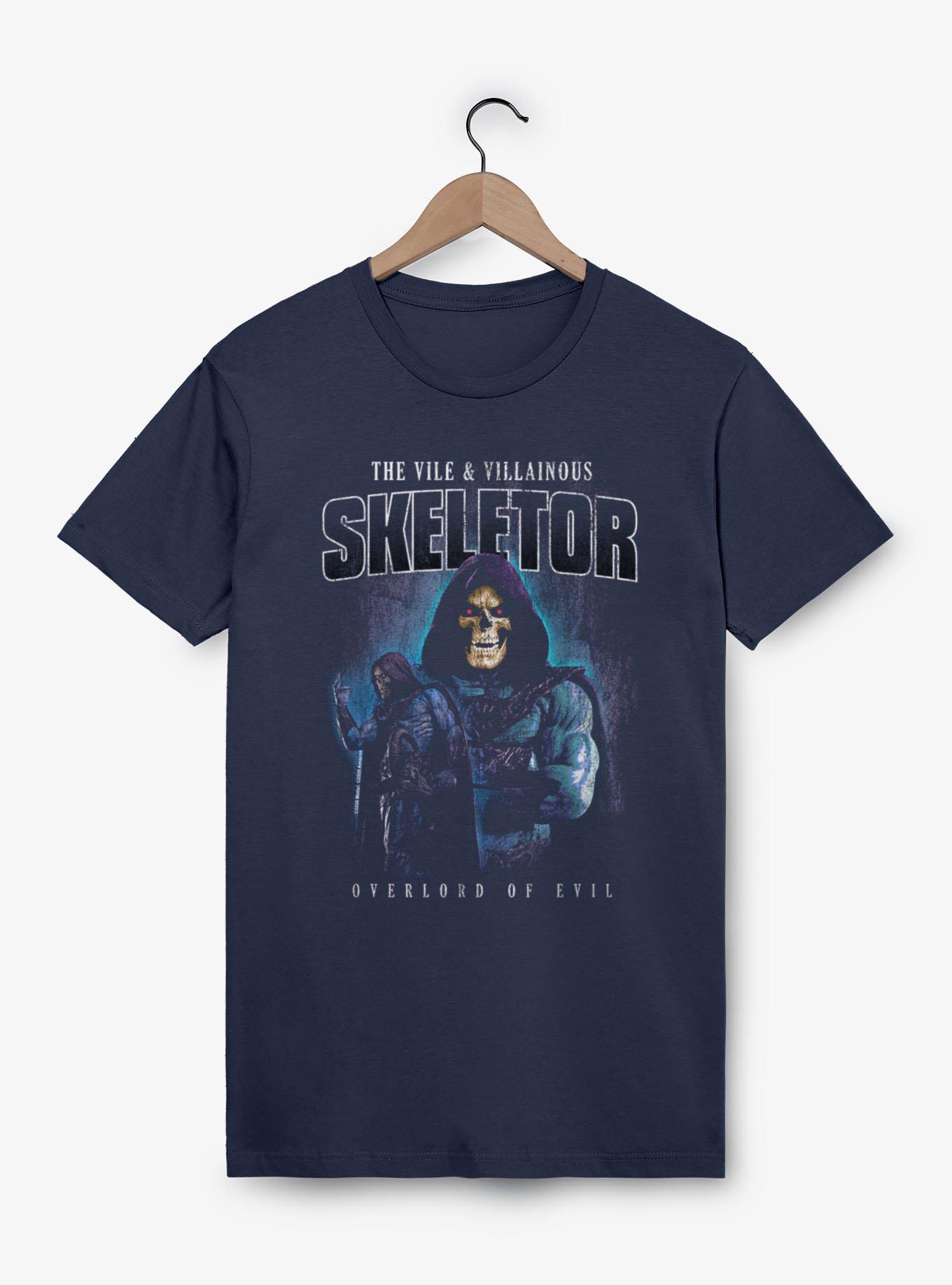 Masters Of The Universe Vile And Villanous Skeletor Overlord Of Evil T-Shirt, , hi-res