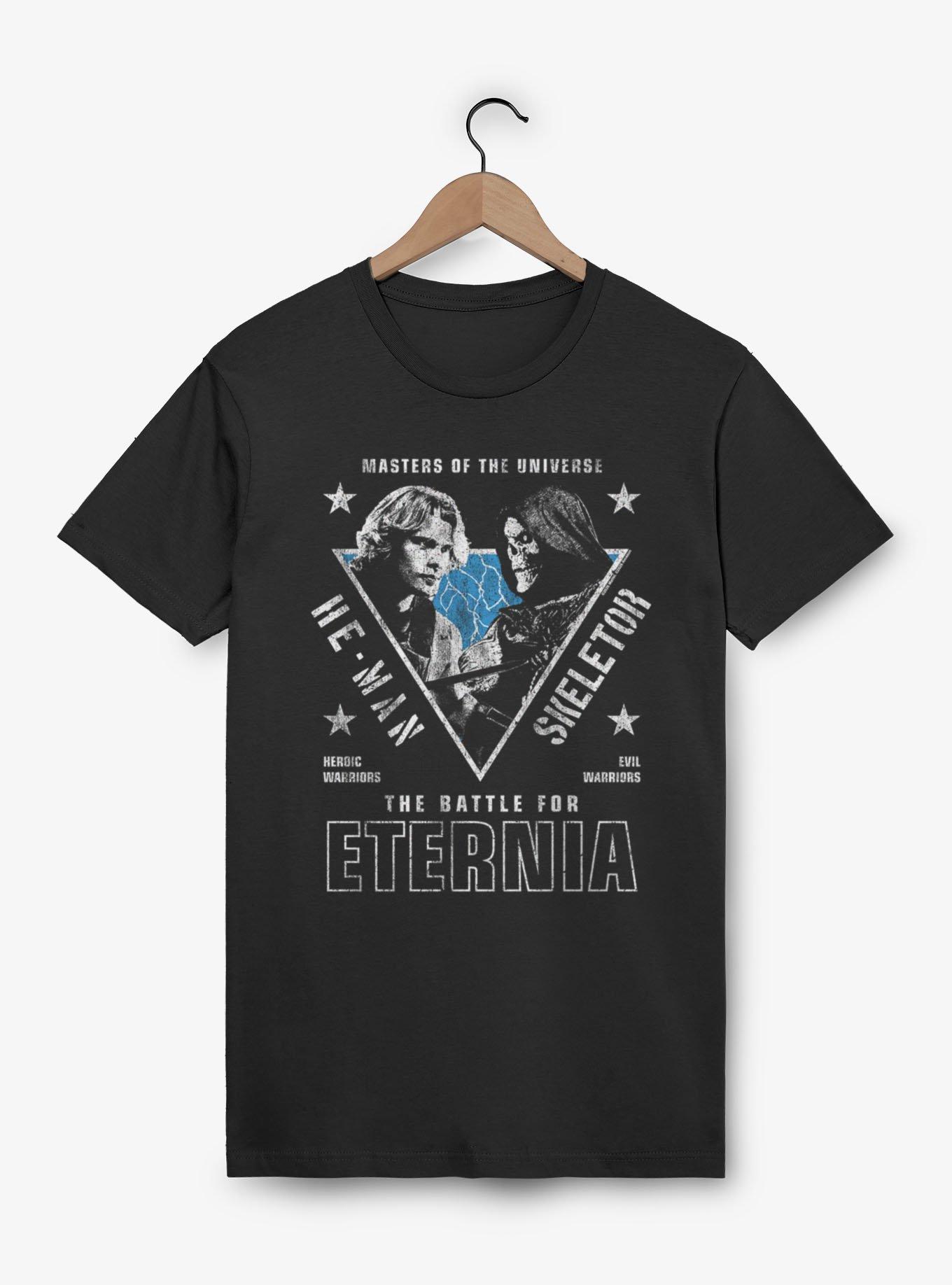 Masters Of The Universe He-Man And Skeletor Battle For Eternia T-Shirt