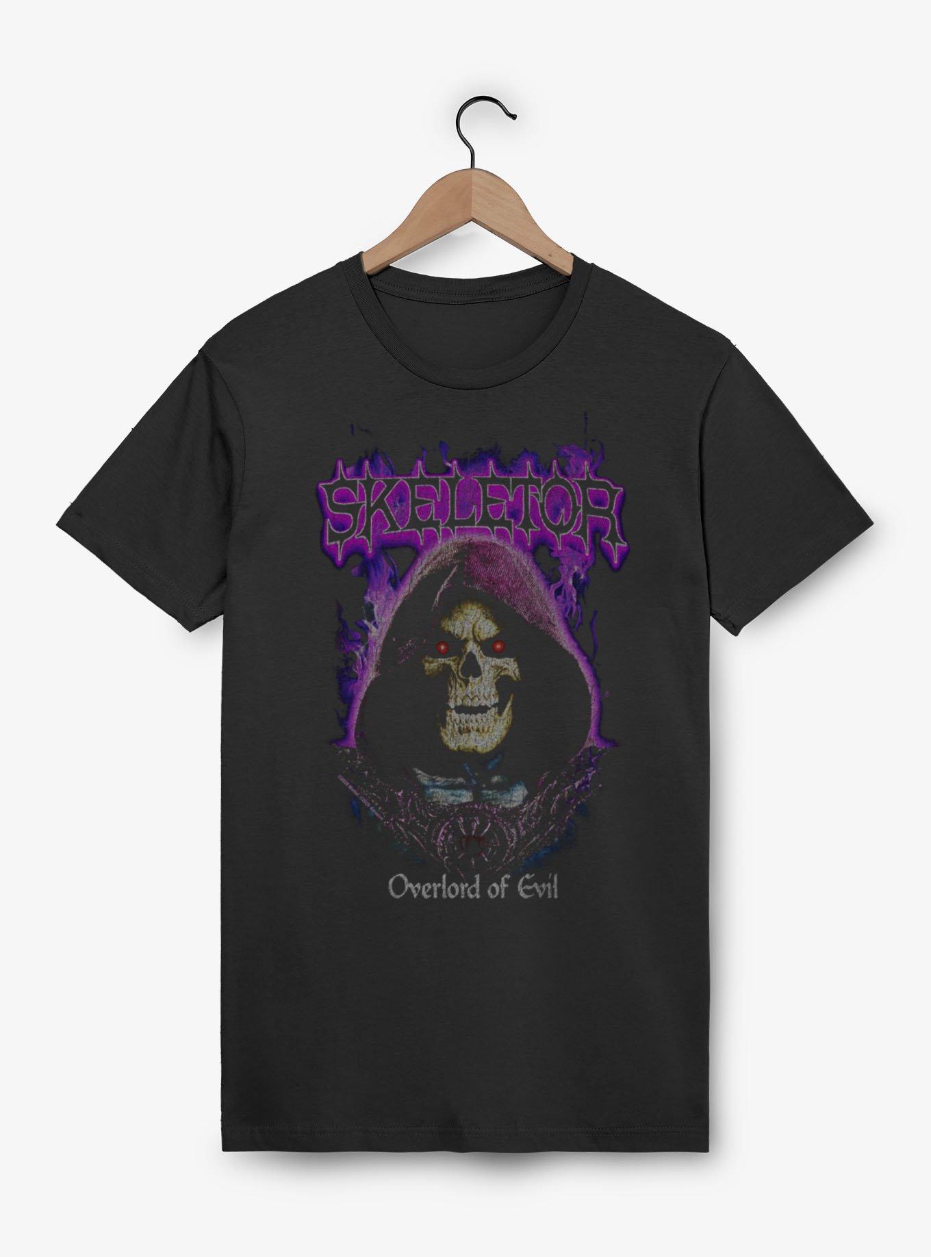 Masters Of The Universe Skeletor Overlord Of Evil Purple Flames T-Shirt, , hi-res