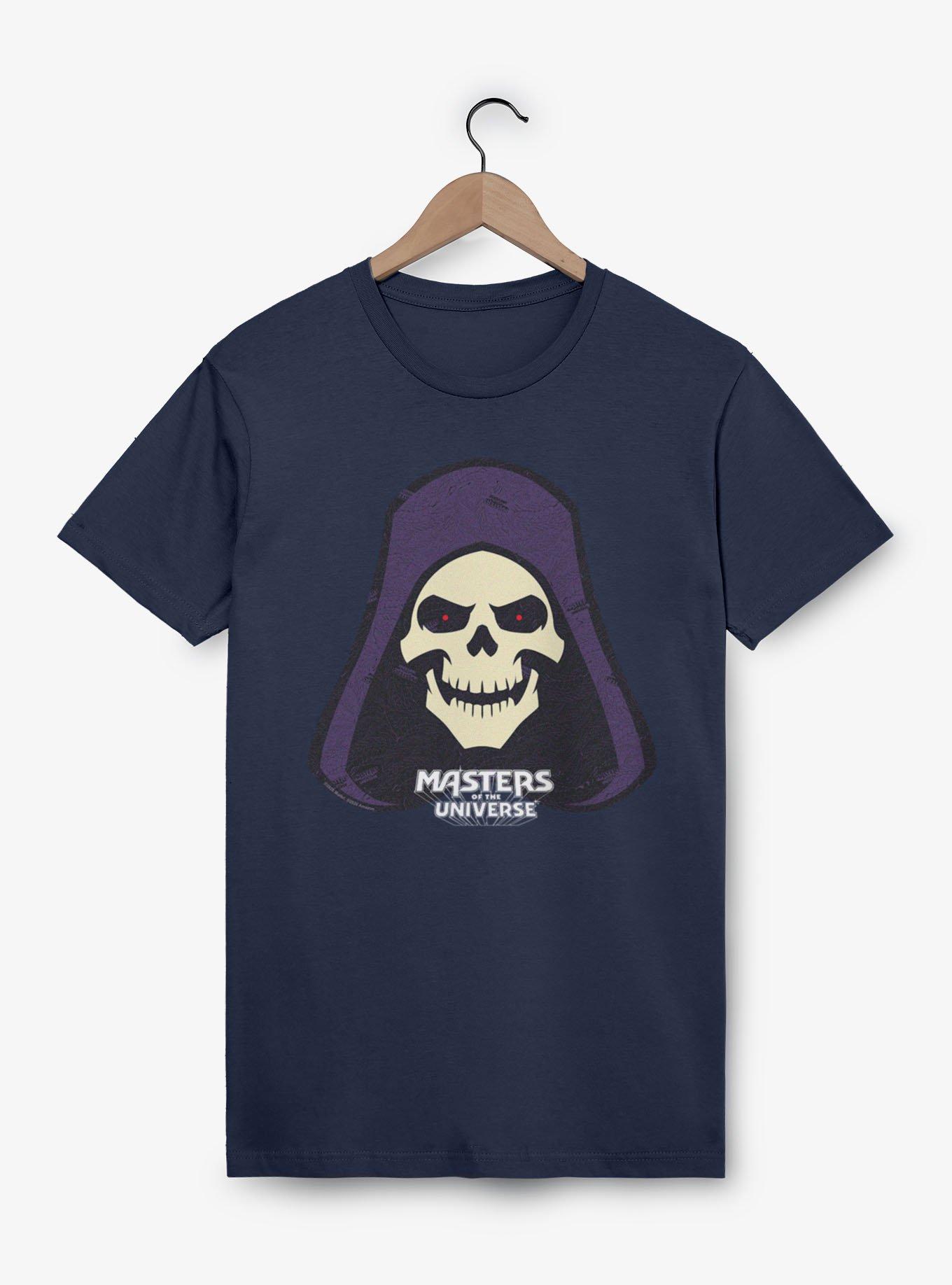 Masters Of The Universe Skeletor Face Scale Pattern T-Shirt, , hi-res
