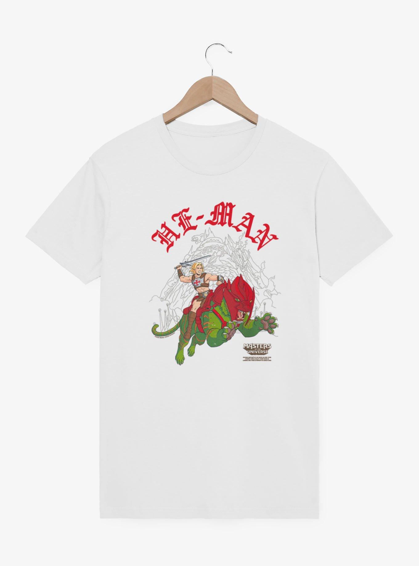 Masters Of The Universe He-Man Leap Battle Cat T-Shirt, , hi-res