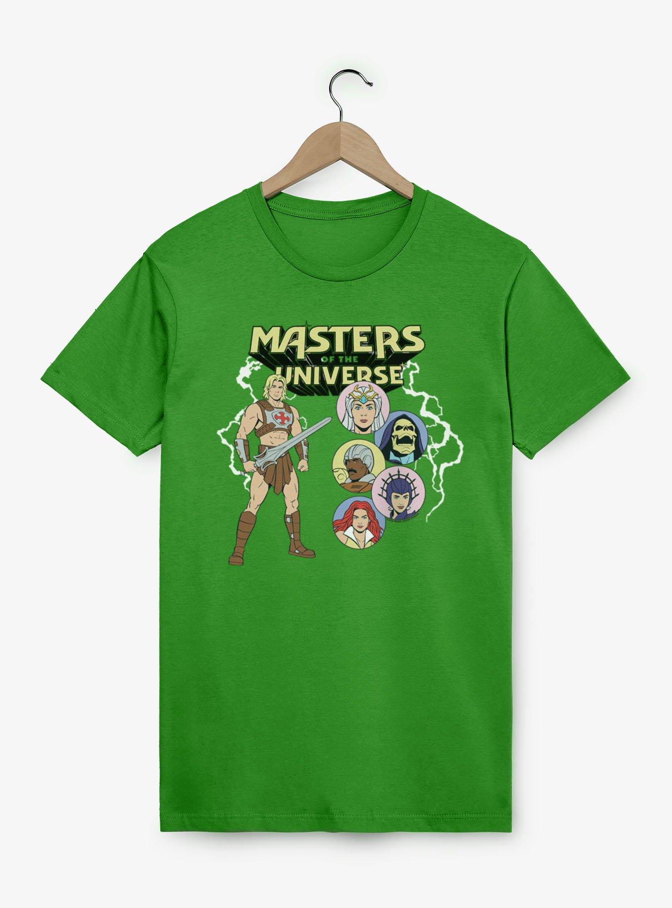 Masters Of The Universe He-Man And Character Bubbles T-Shirt