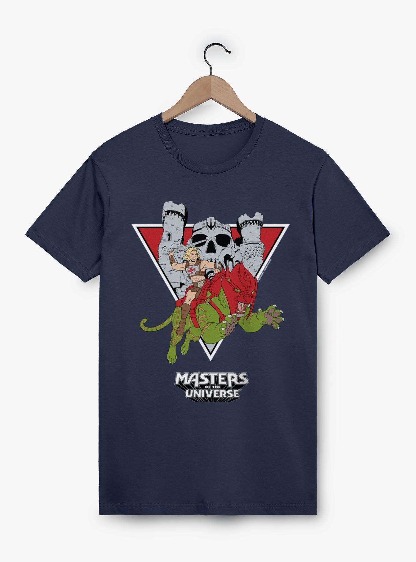 Masters Of The Universe He-Man Battle Cat Leap T-Shirt, , hi-res
