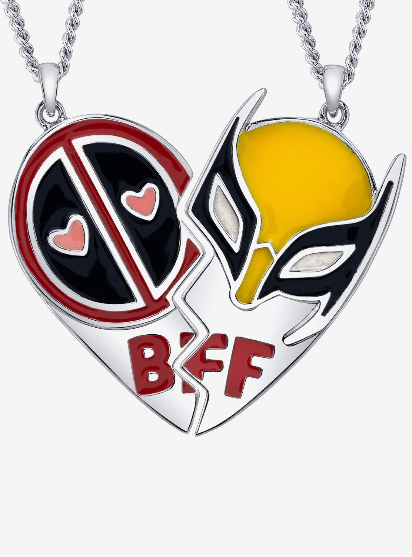 Marvel X RockLove Marvel Studios Deadpool And Wolverine Best Bubs Necklace Set, , hi-res