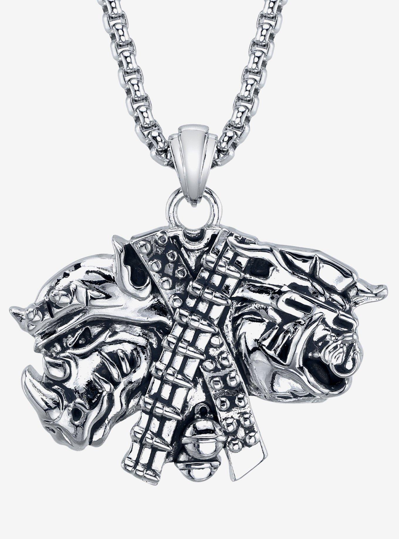 Teenage Mutant Ninja Turtles X RockLove Bebop And Rocksteady Necklace
