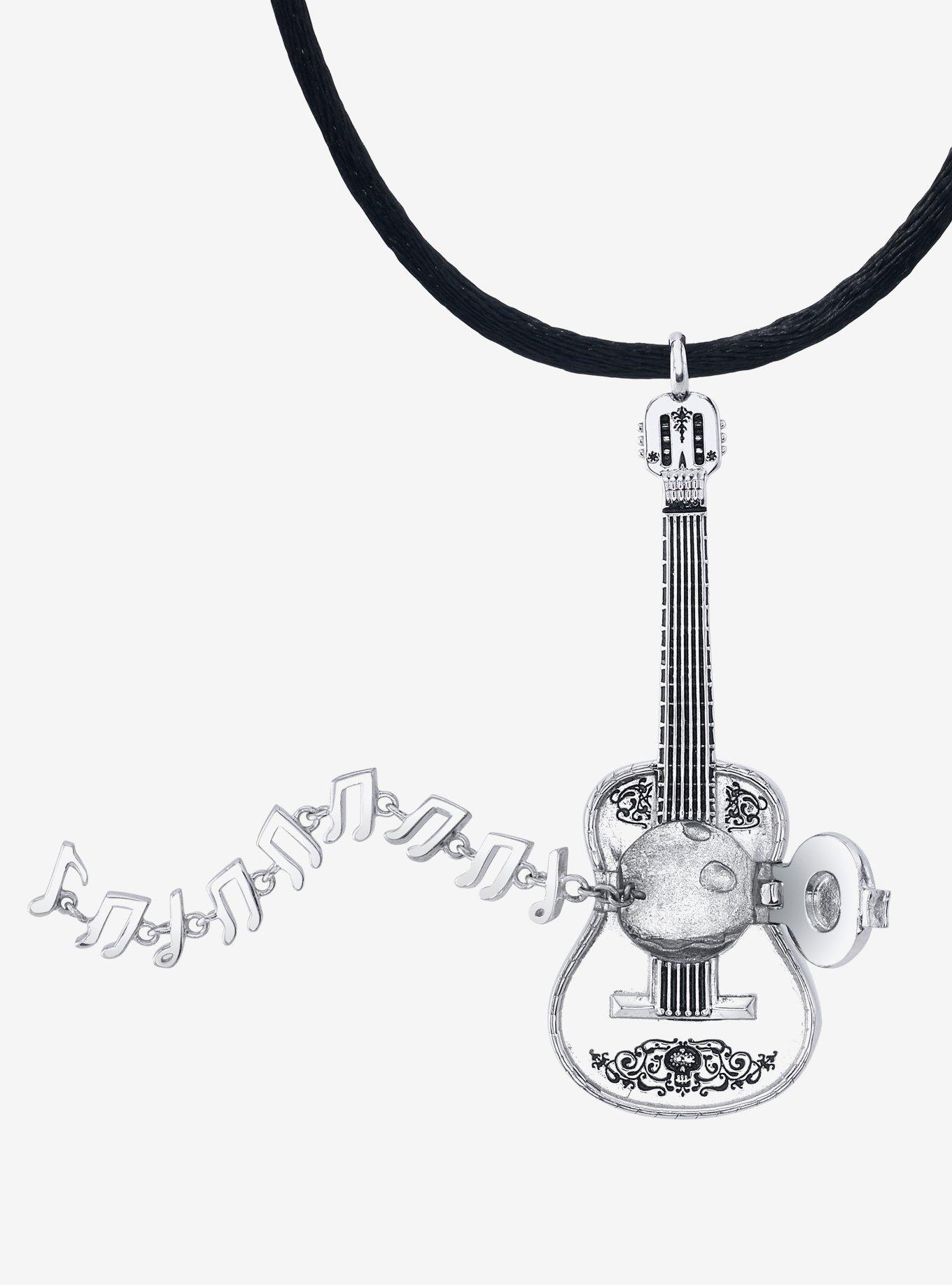 Pixar X RockLove Coco Articulated Guitar Locket, , hi-res