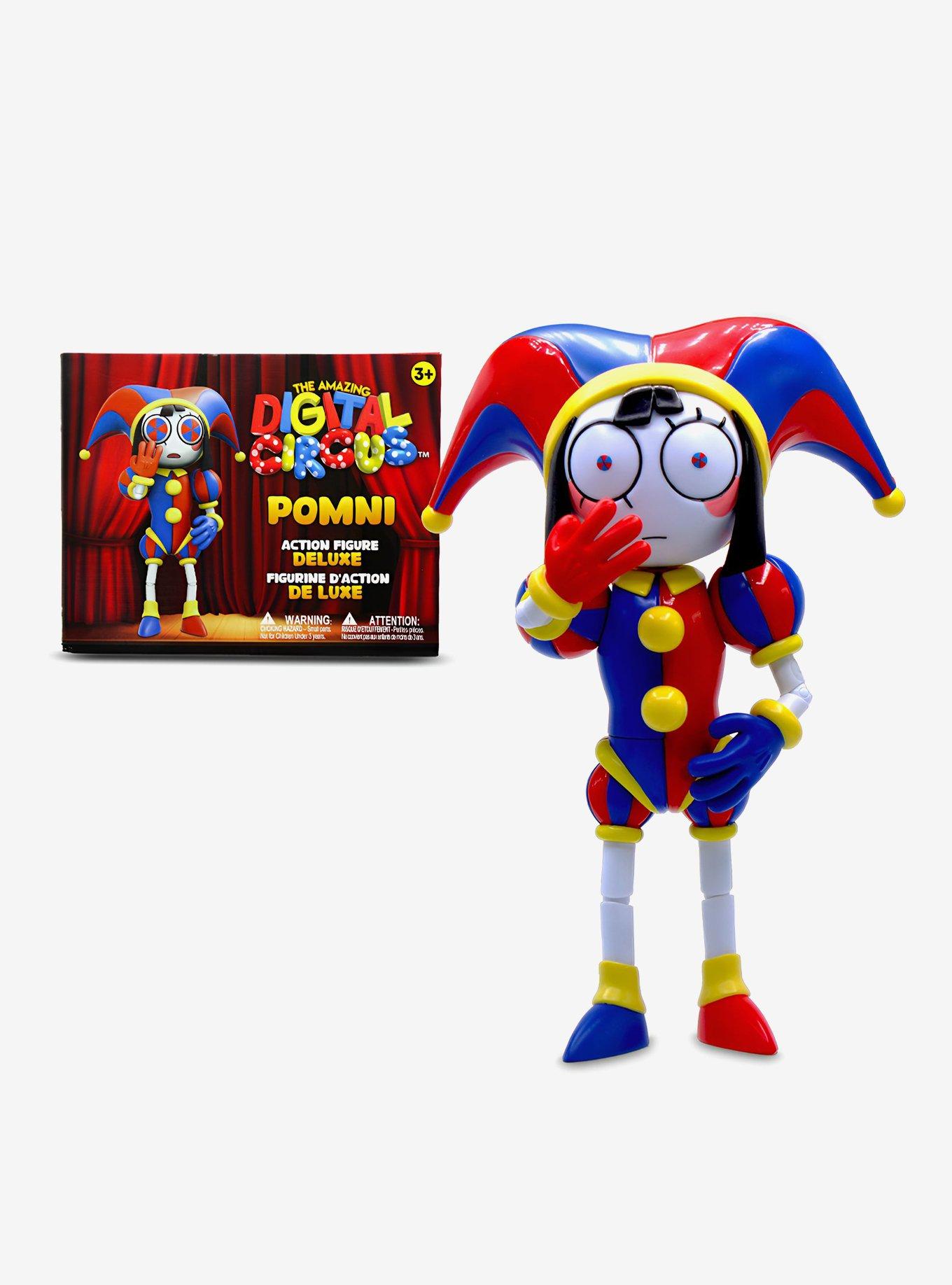 ポムニ lconic The Amazing Digital Circus Pomni Deluxe Action Figure | Hot Topic