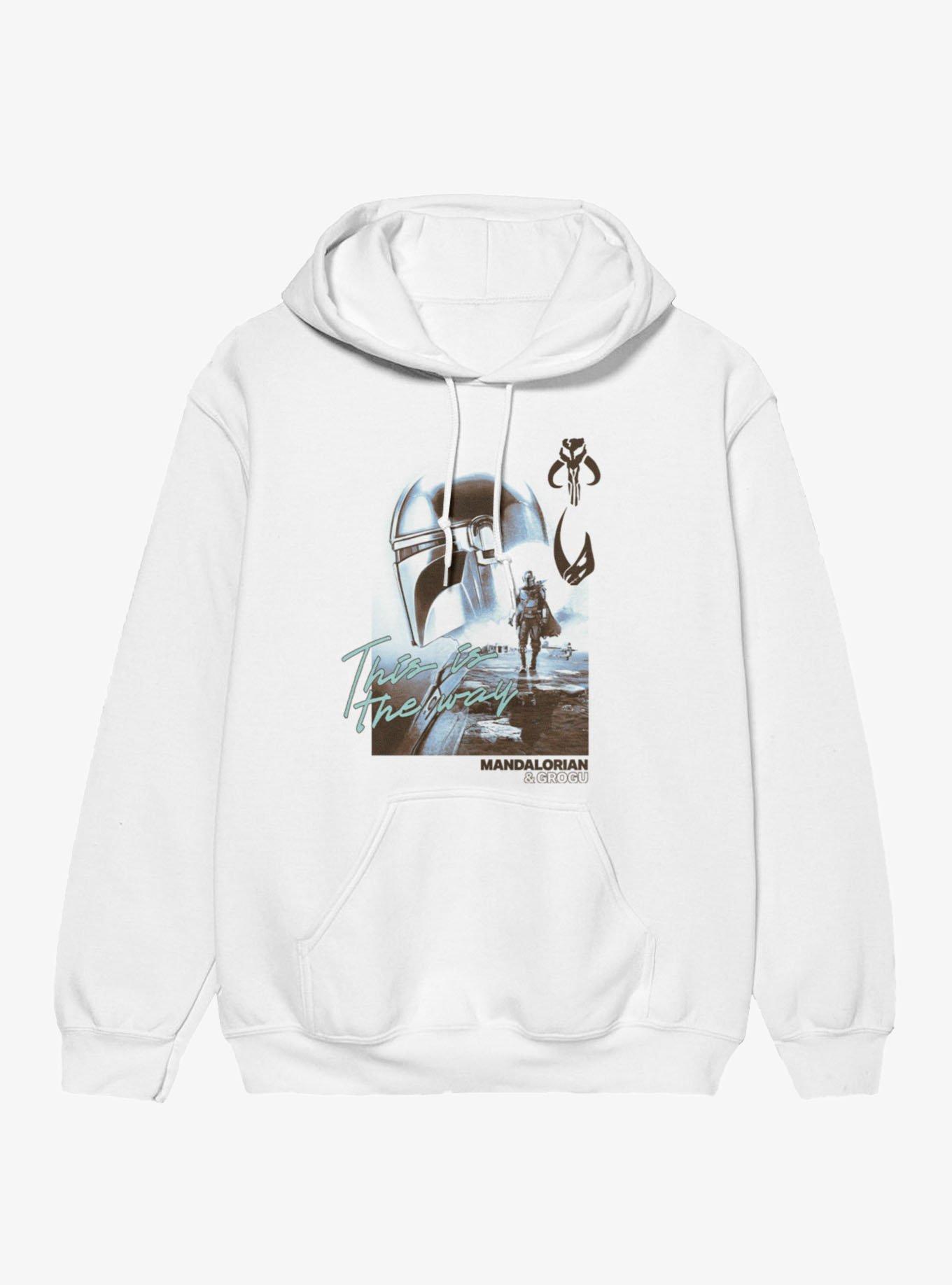 Star Wars The Mandalorian And Grogu This Is The Way Together Hoodie BoxLunch Exclusive, , hi-res