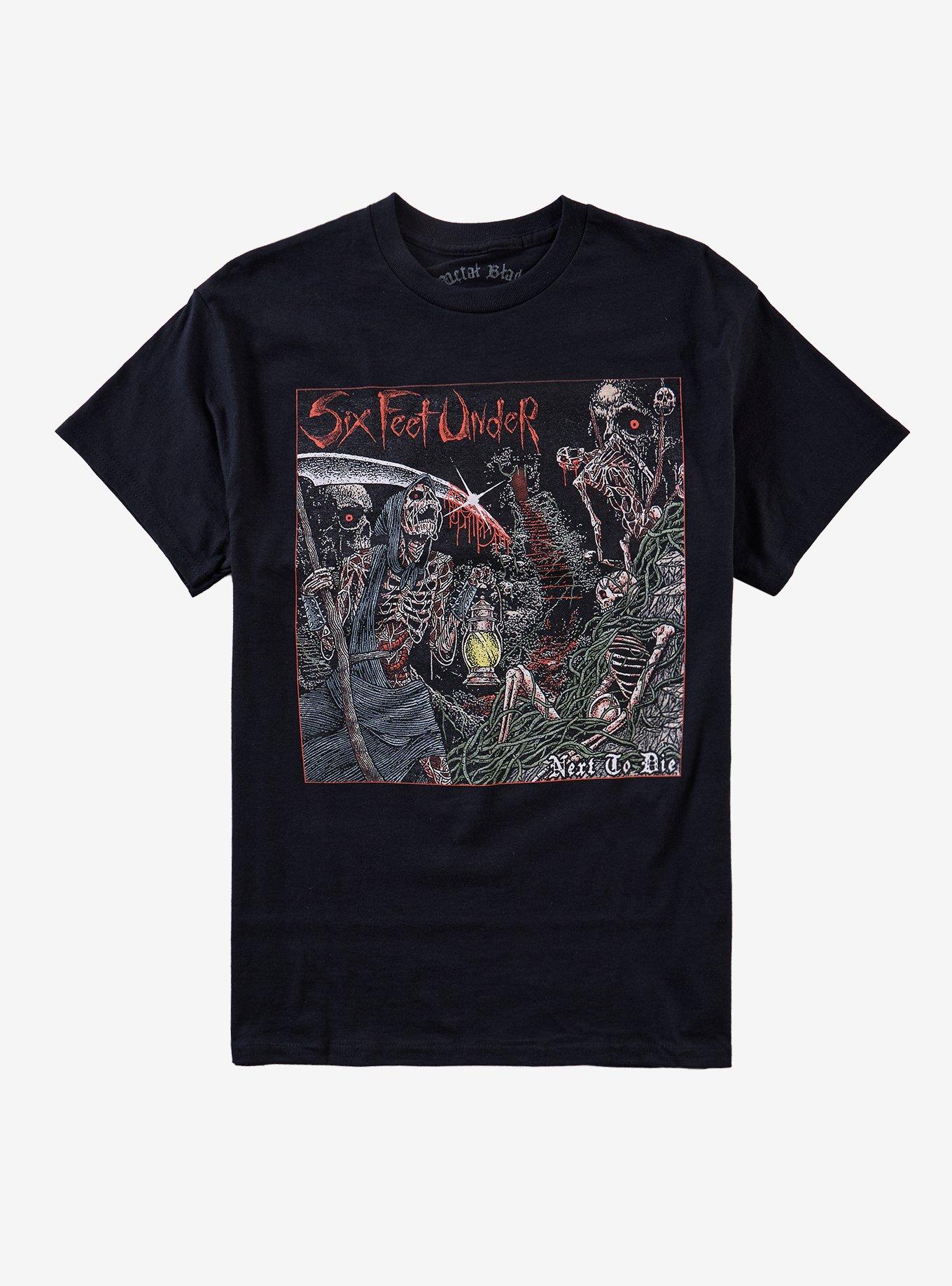 Six Feet Under Next To Die T-Shirt, , hi-res