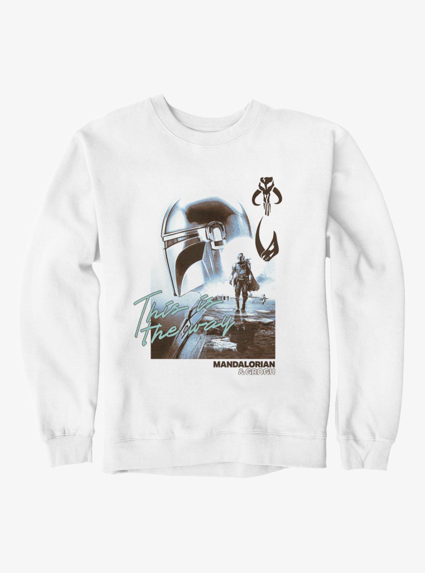 Star Wars The Mandalorian And Grogu This Is The Way Together Sweatshirt BoxLunch Exclusive, , hi-res