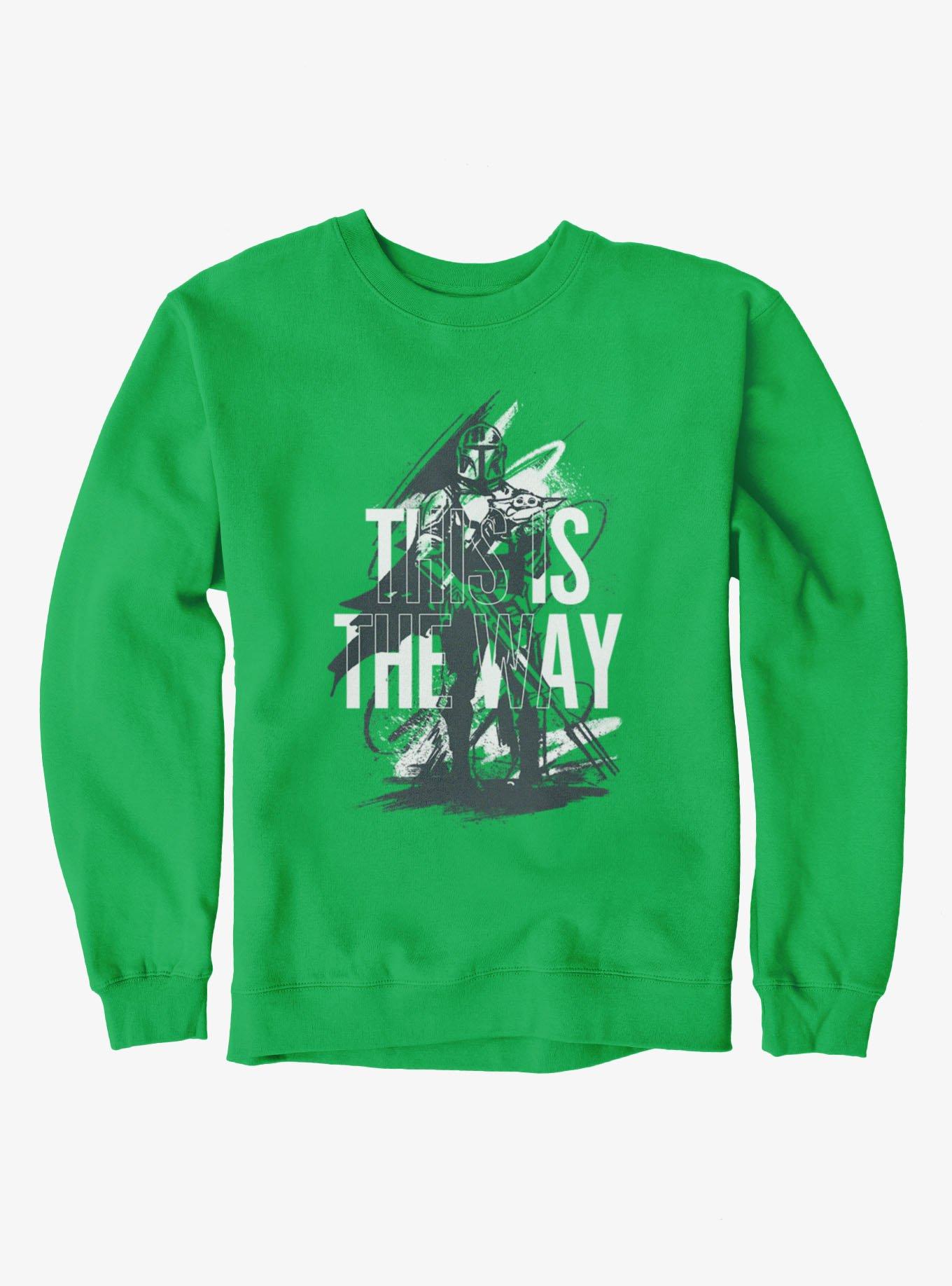 Star Wars The Mandalorian And Grogu This Is The Way Sketch Sweatshirt, , hi-res