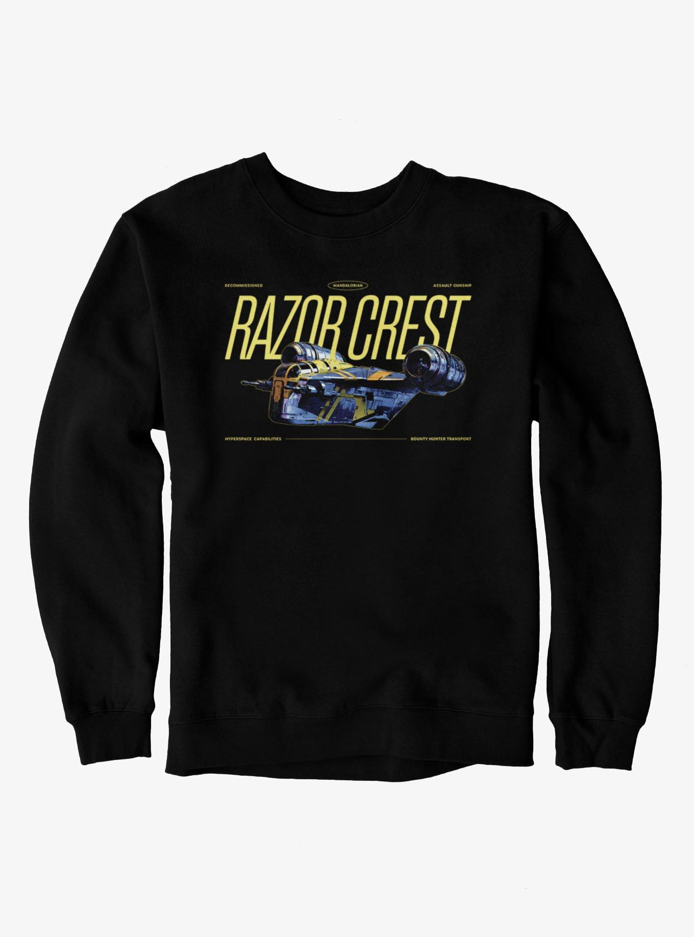 Star Wars The Mandalorian And Grogu Razor Crest New Paint Sweatshirt, , hi-res