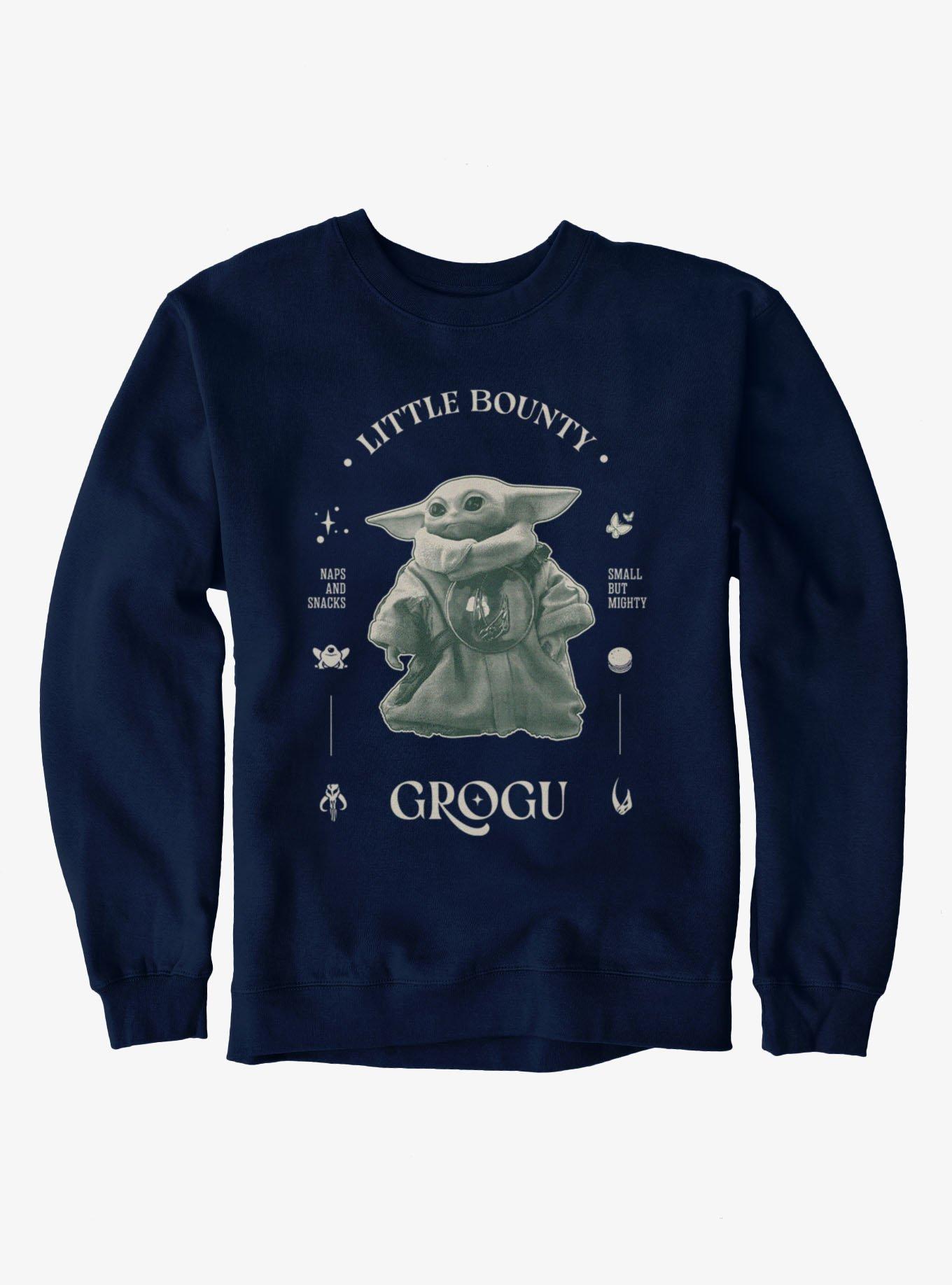 Star Wars The Mandalorian And Grogu Little Bounty Might Grogu Sweatshirt, , hi-res