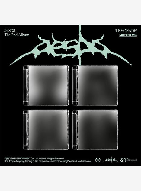 aespa The 2nd Album LEMONADE (MUTANT Ver.) CD | Hot Topic
