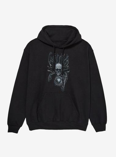 Gojira Skeleton Heart Hoodie - BLACK | Hot Topic