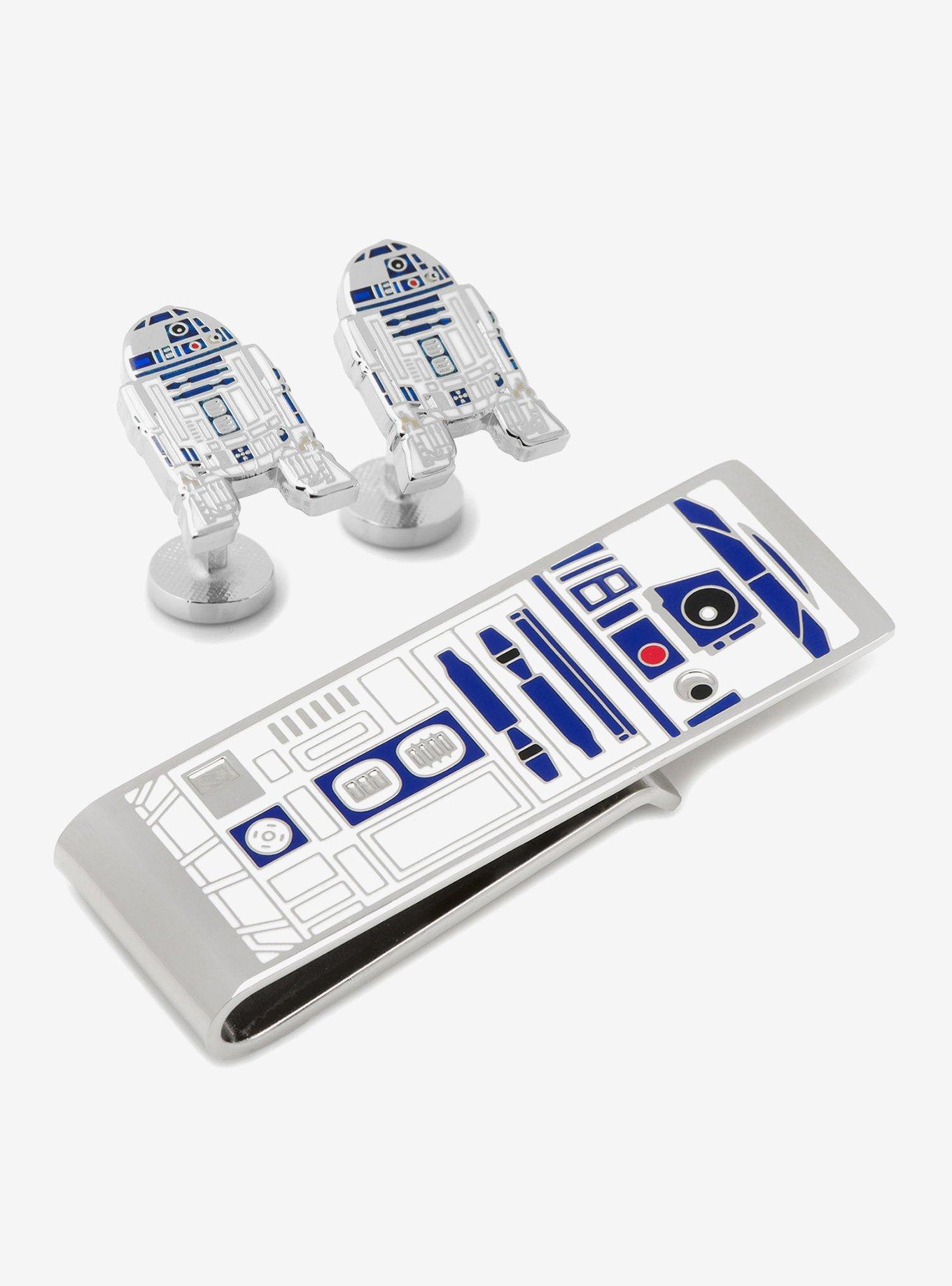 Star Wars R2D2 Cufflinks and Cushion Money Clip Gift Set, , hi-res