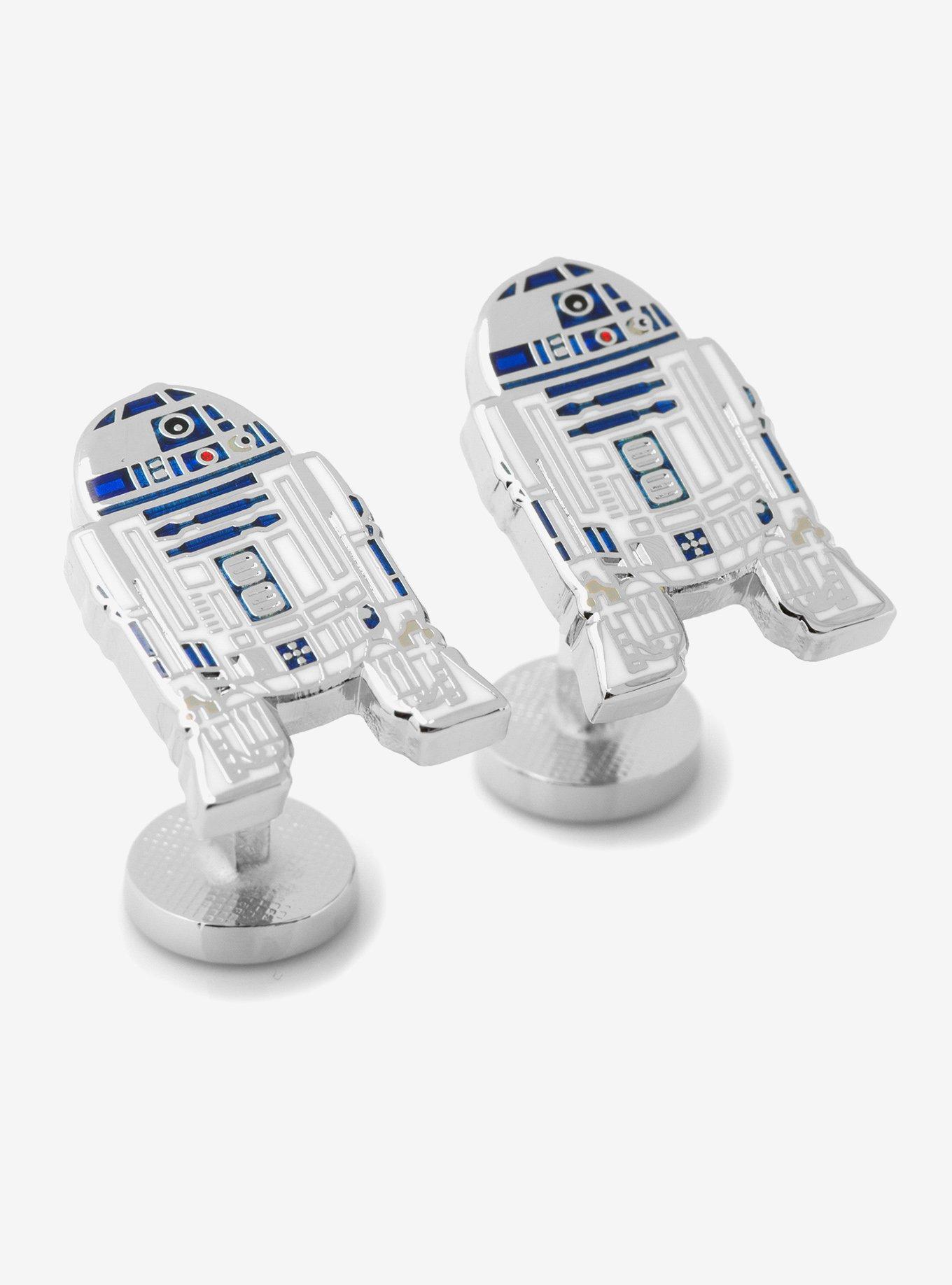 Star Wars R2-D2 Cufflinks, Lapel Pin, and Tie Bar 3-Piece Gift Set, , hi-res