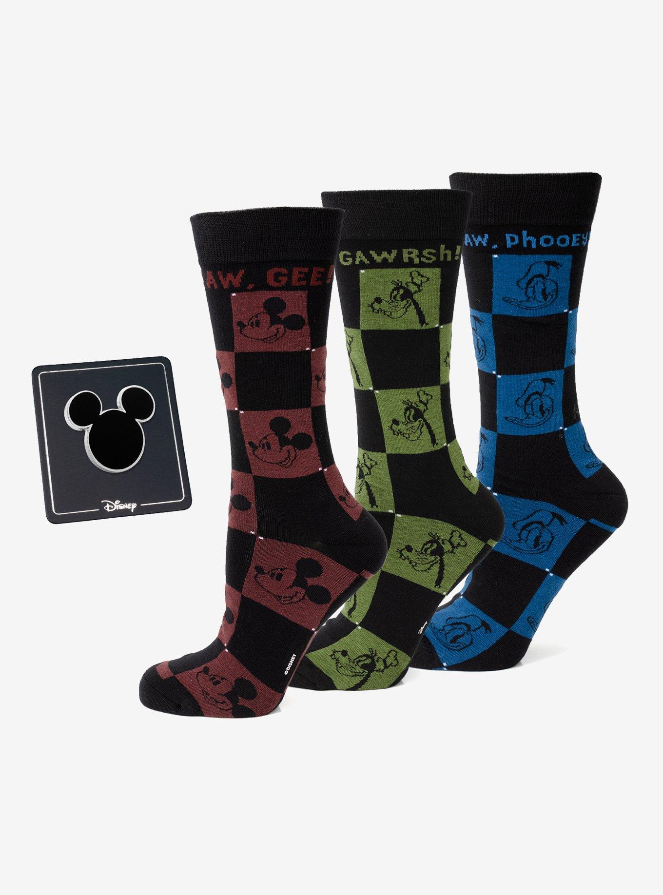 Disney Mickey and Friends Checkered Black Gift Set, , hi-res