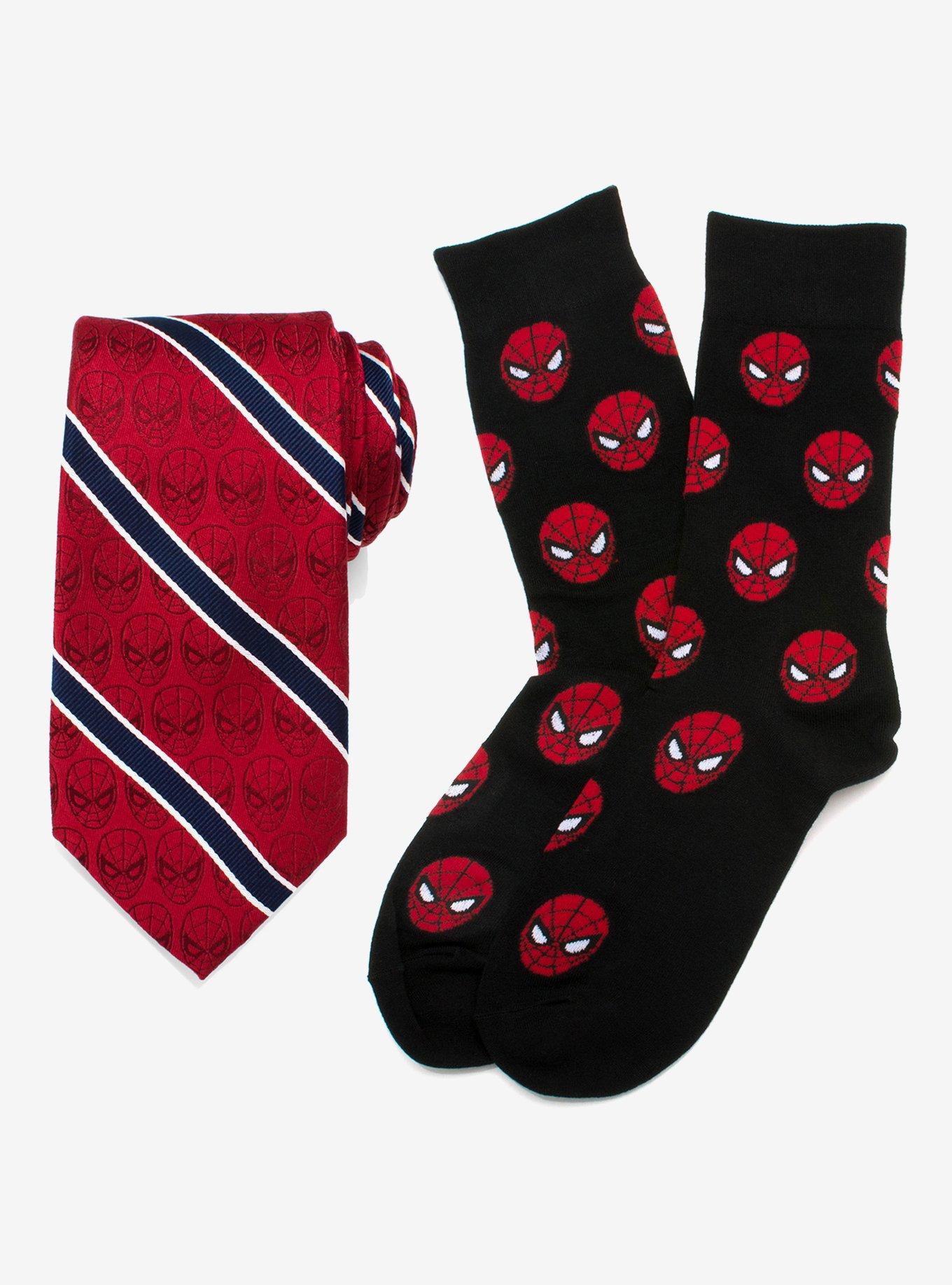 Marvel Spider Man Favorites Silk Tie Gift Set, , hi-res