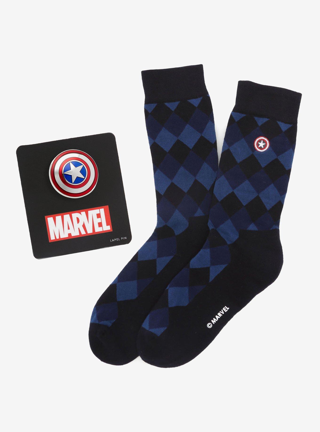 Marvel Captain America Argyle Blue Gift Set, , hi-res