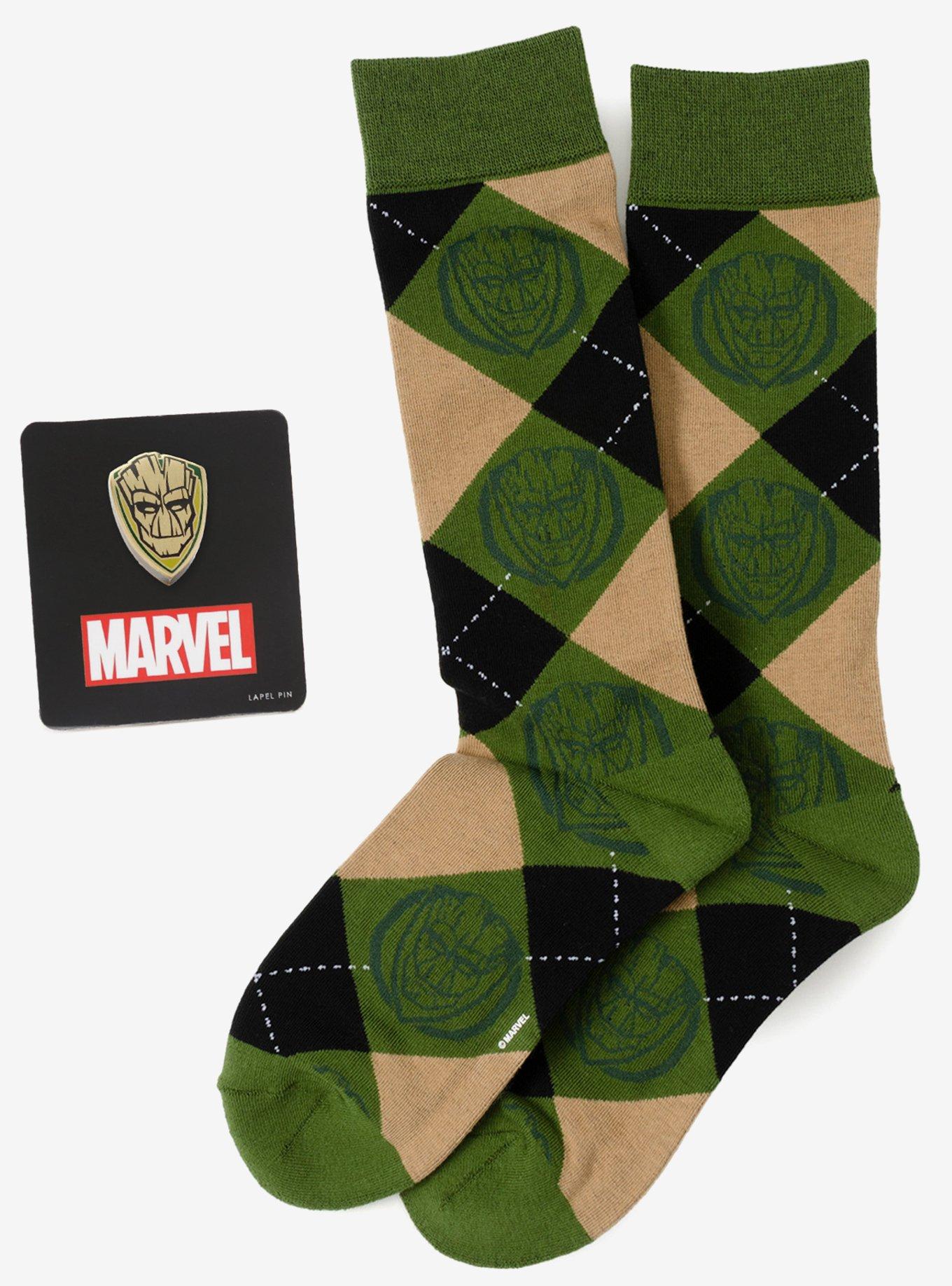 Marvel Guardians of the Galaxy Groot Argyle Green Gift Set