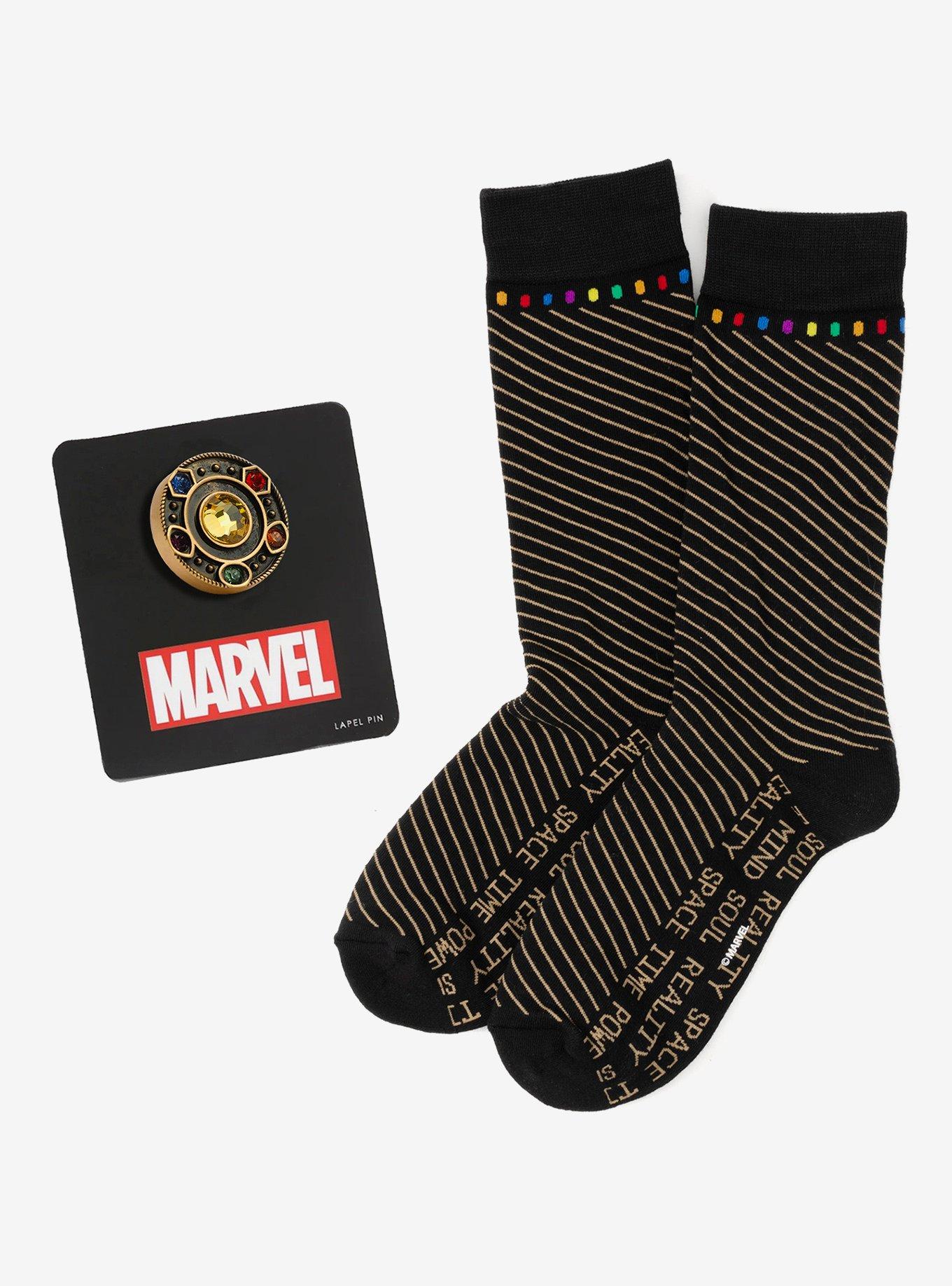 Marvel Avengers Infinity Stone Stripe Black Gift Set, , hi-res