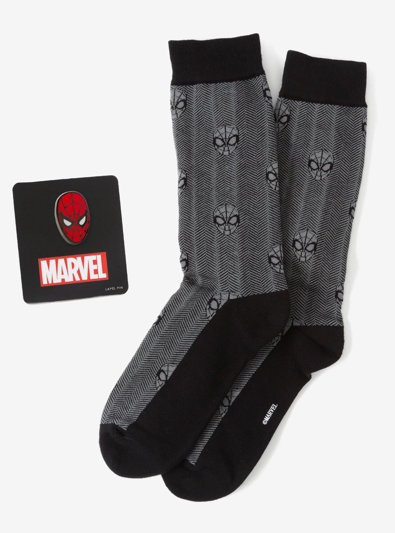 Marvel Spider Man Herringbone Black Gift Set, , hi-res