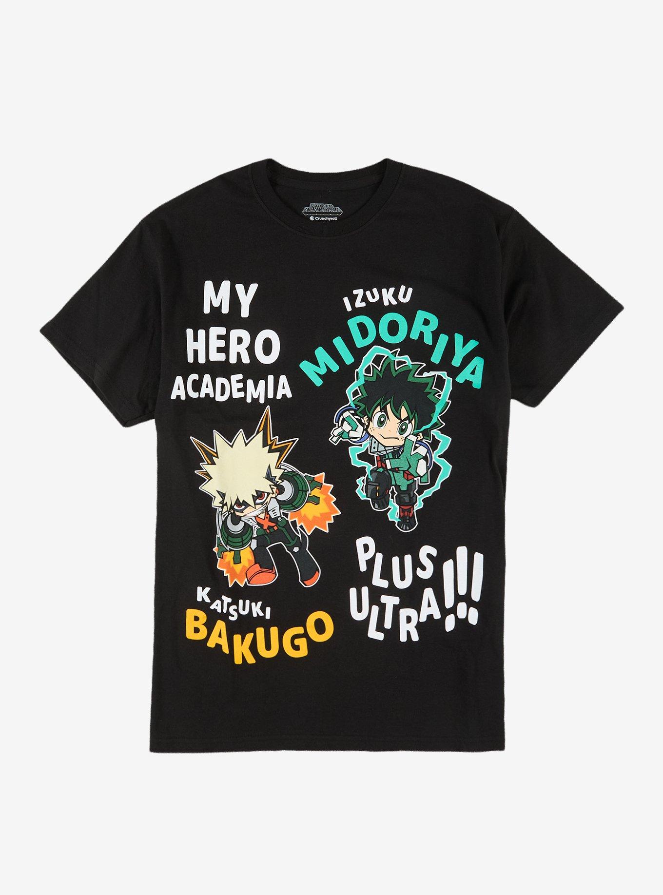 My Hero Academia Chibi Deku & Bakugo T-Shirt, , hi-res