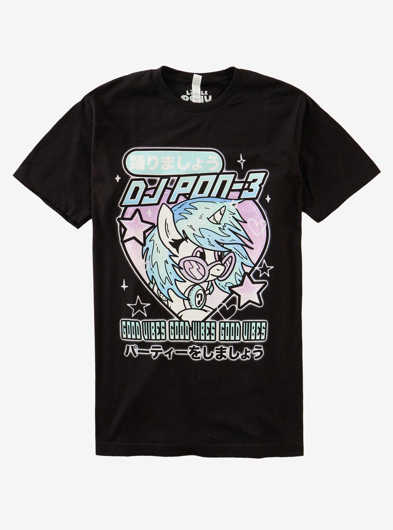My Little Pony DJ Pon-3 Japanese Text T-Shirt, , hi-res