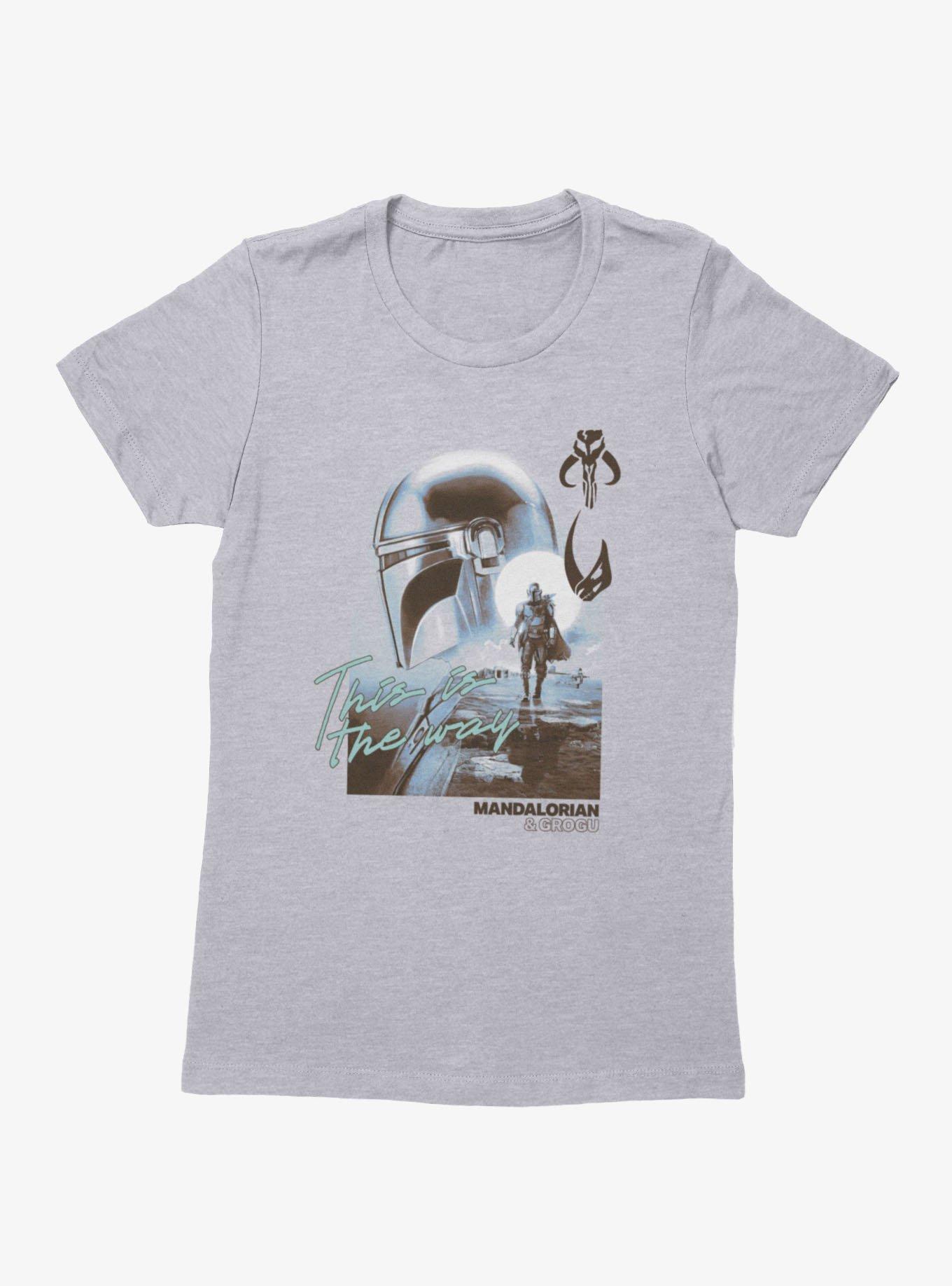 Star Wars The Mandalorian And Grogu This Is The Way Together Womens T-Shirt BoxLunch Exclusive, , hi-res