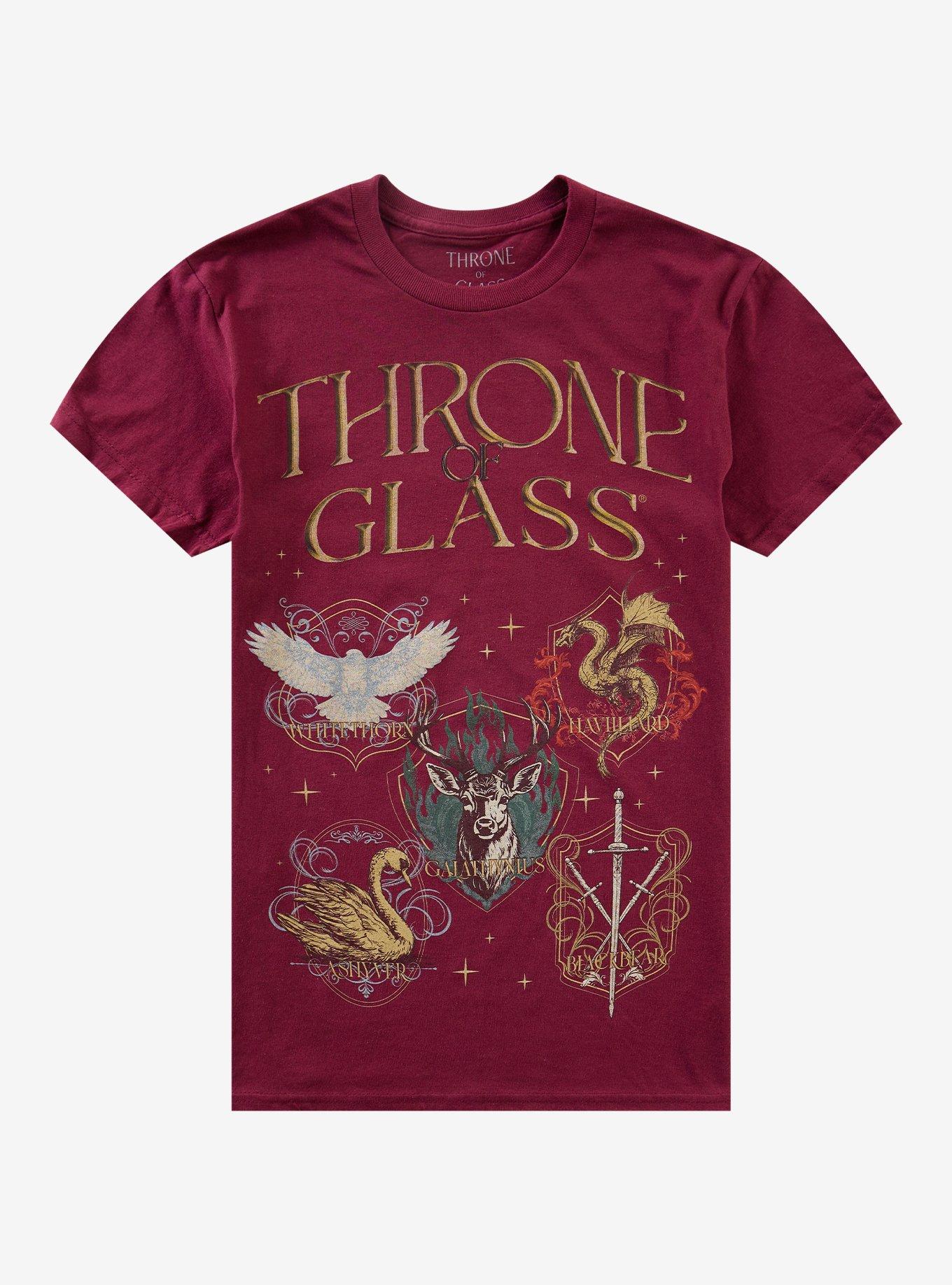 Throne Of Glass Symbols T-Shirt, , hi-res