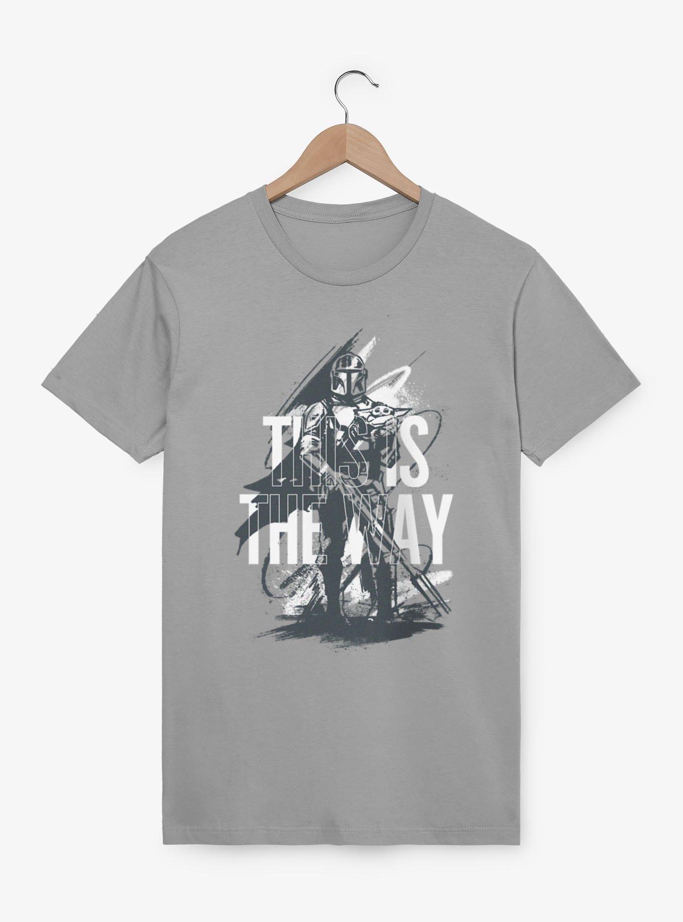 Star Wars The Mandalorian And Grogu This Is The Way Sketch T-Shirt, , hi-res