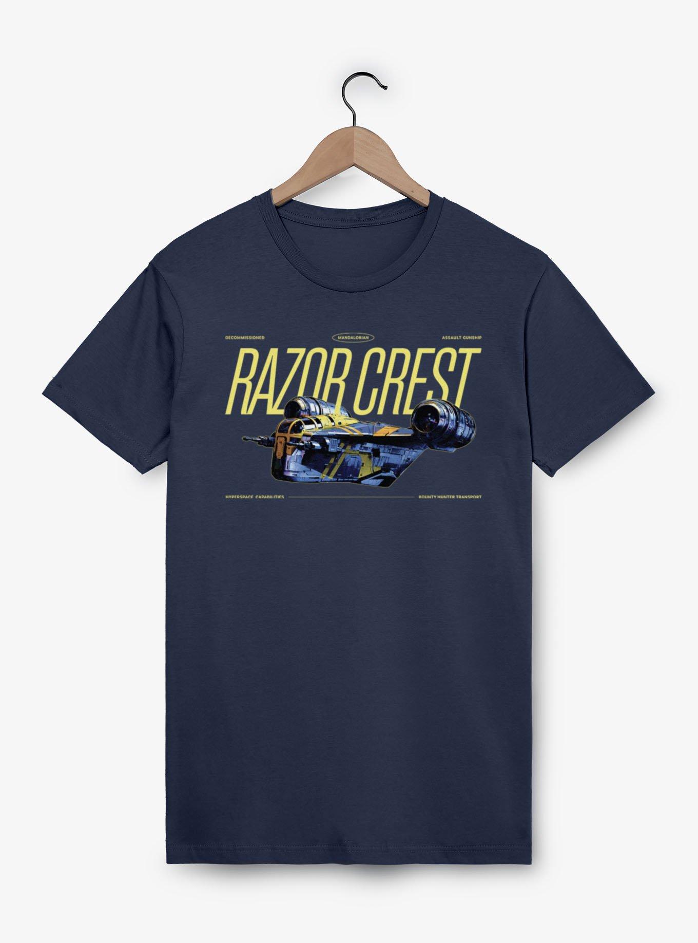 Star Wars The Mandalorian And Grogu Razor Crest New Paint T-Shirt, , hi-res