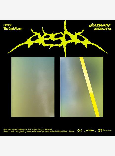 aespa The 2nd Album LEMONADE (LEMONADE Ver.) CD | Hot Topic