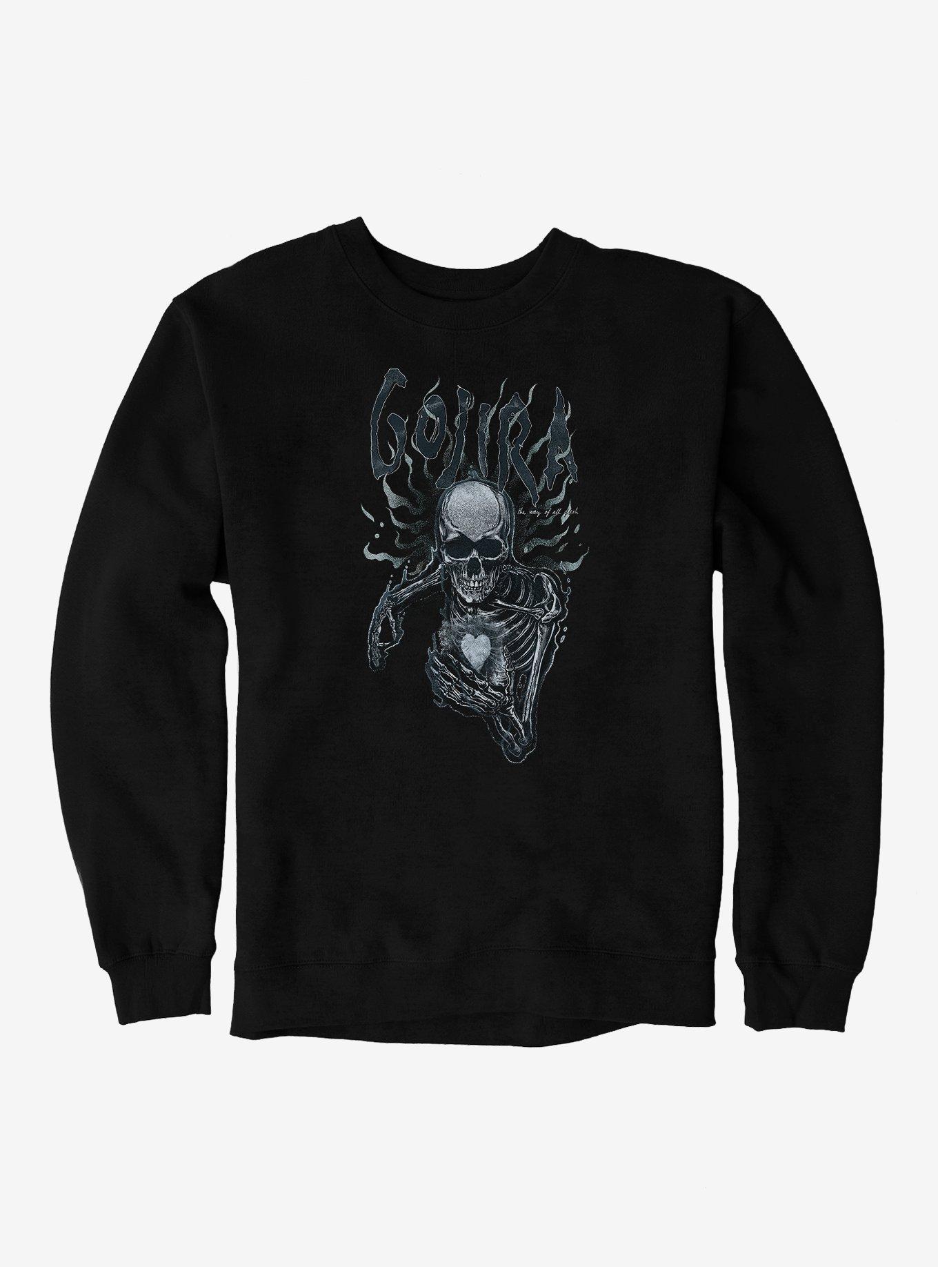 Gojira Skeleton Heart Sweatshirt, , hi-res