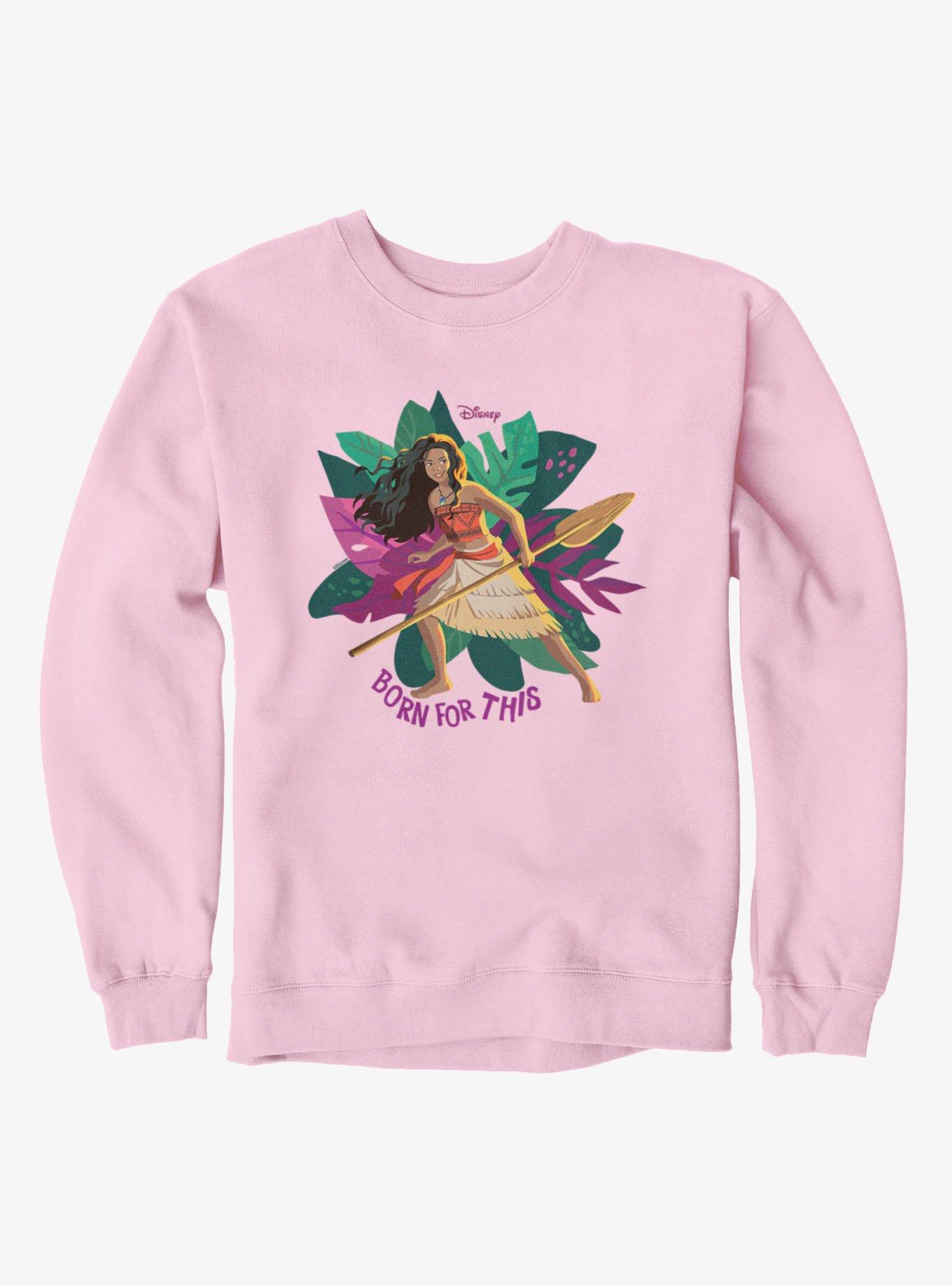 Disney Moana Born For This Sweatshirt, , hi-res