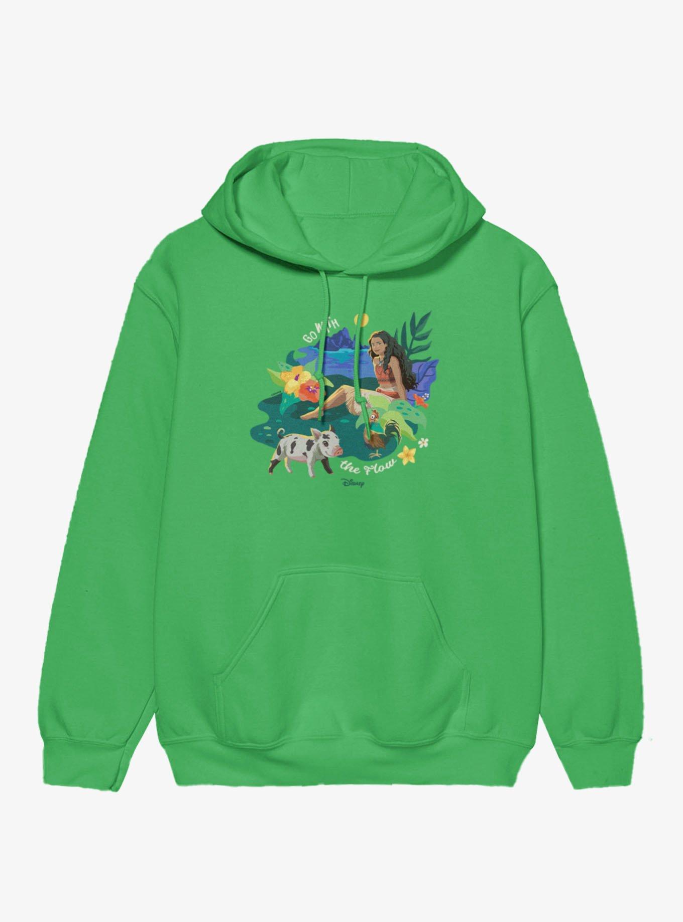 Disney Moana Go With The Flow Hoodie, , hi-res