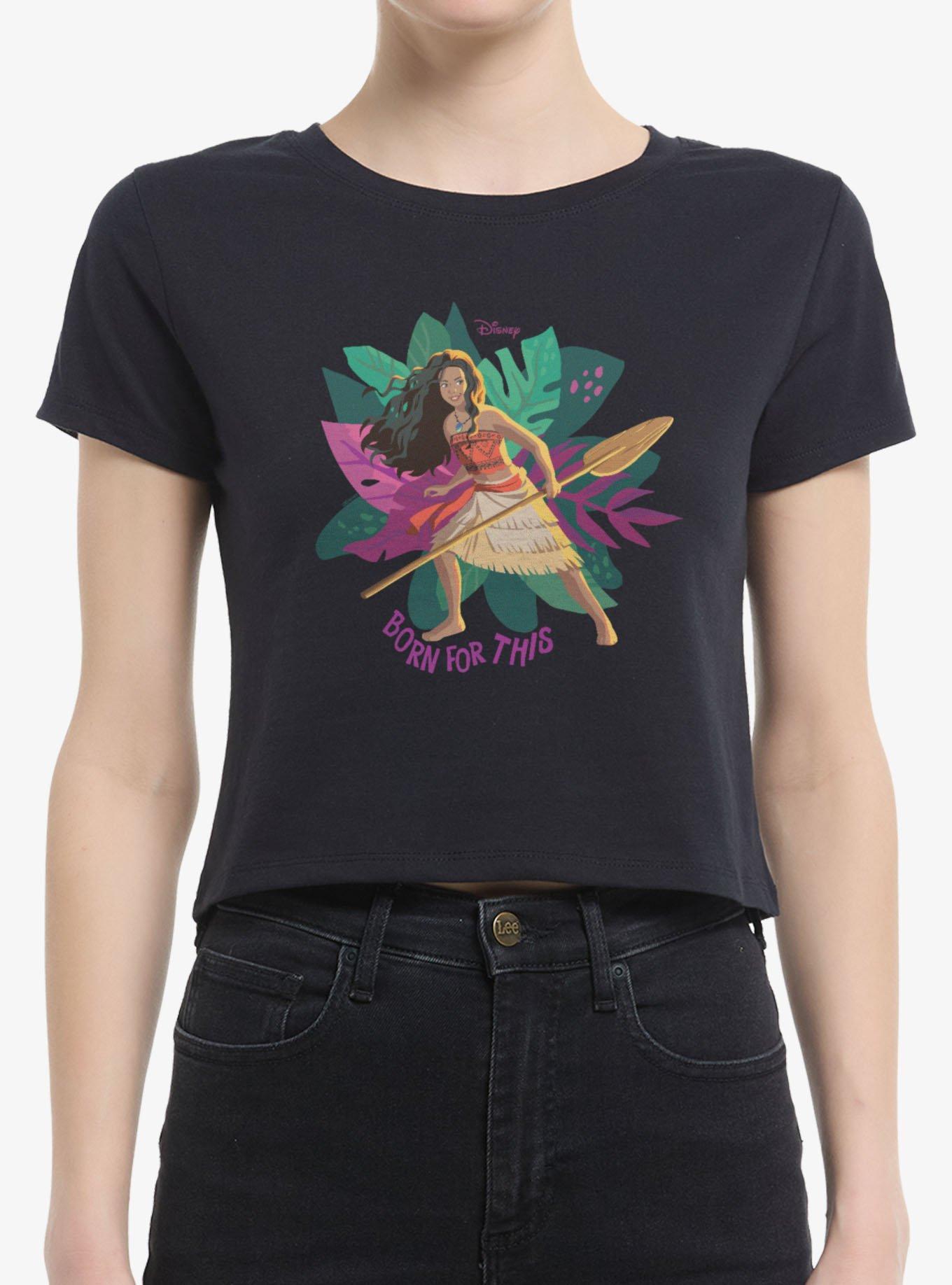 Disney Moana Born For This Women Baby T-Shirt, , hi-res