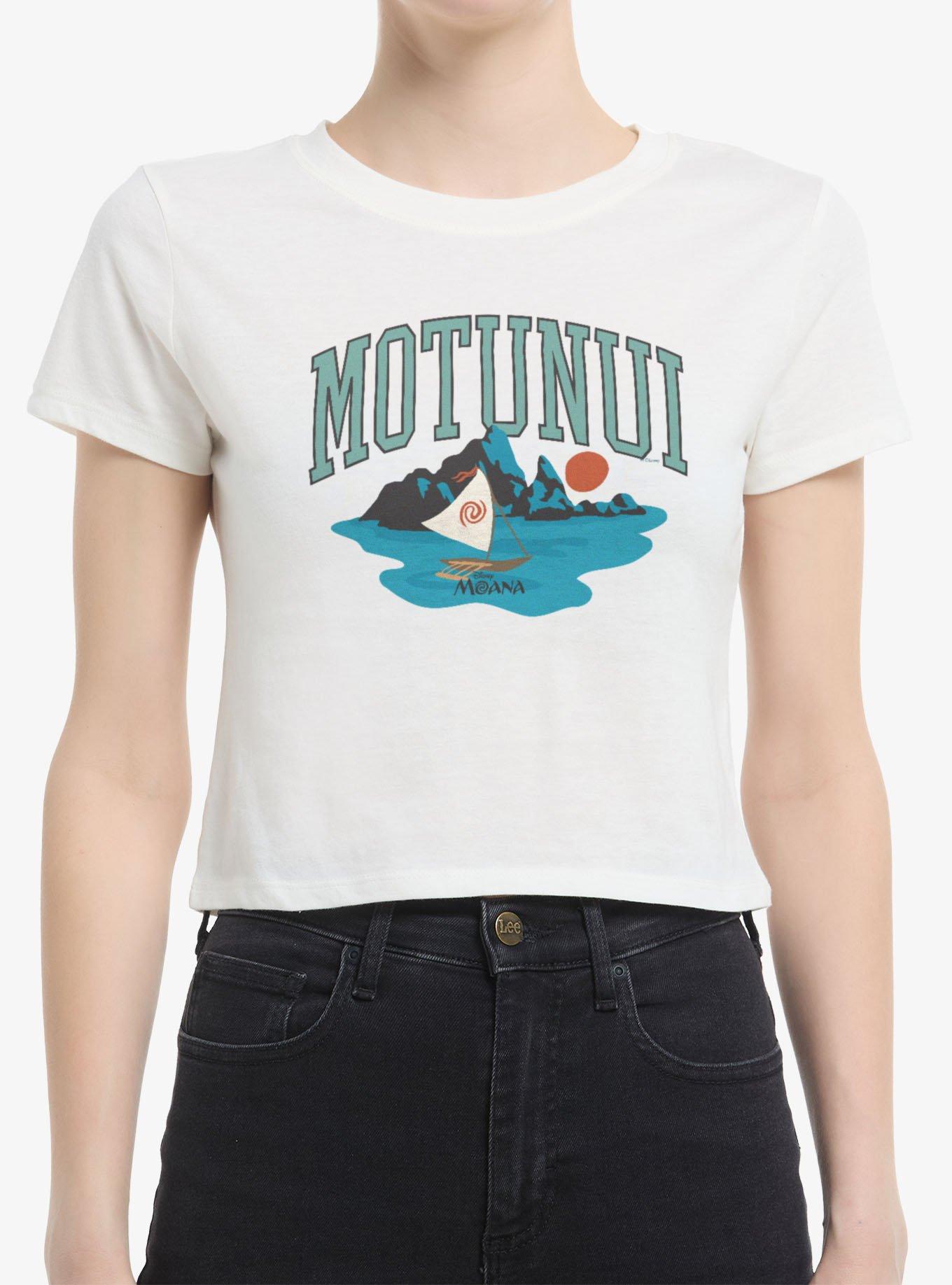 Disney Moana Motunui Boat Horizon Women Baby T-Shirt Box Lunch Exclusive, , hi-res