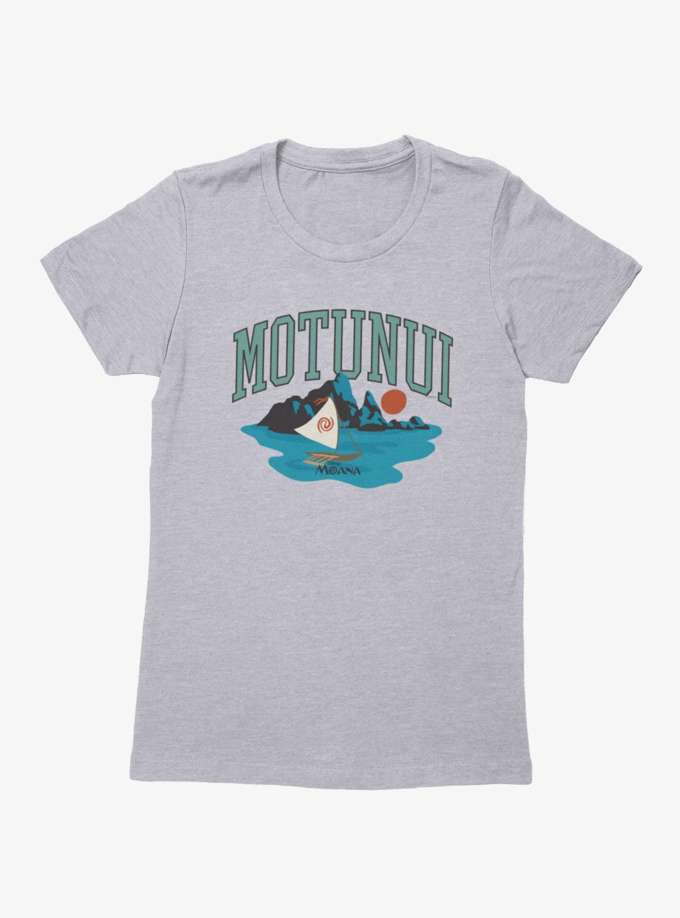Disney Moana Motunui Boat Horizon Womens T-Shirt Box Lunch Exclusive, , hi-res