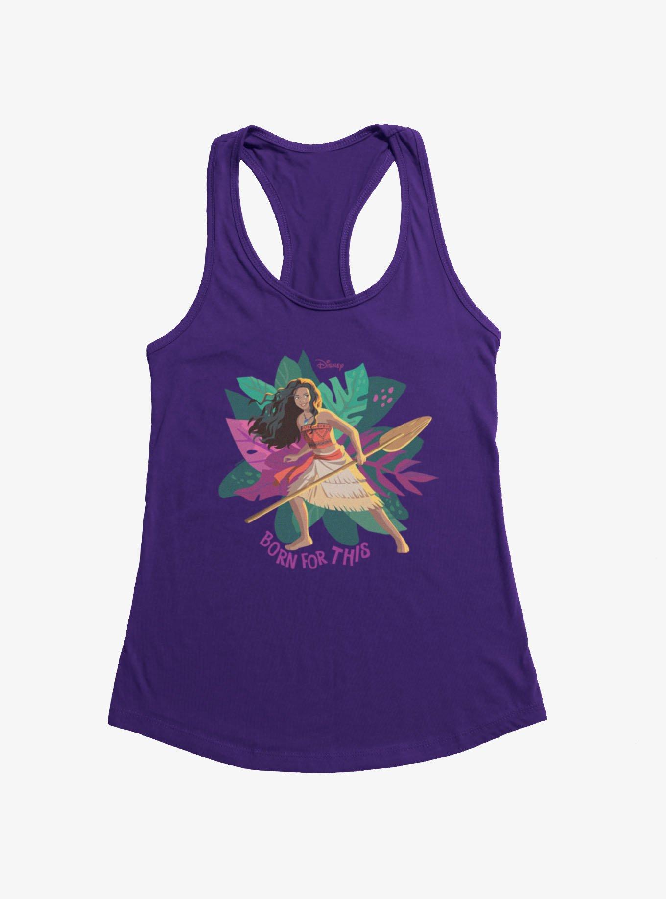 Disney Moana Born For This Womens Tank Top, , hi-res