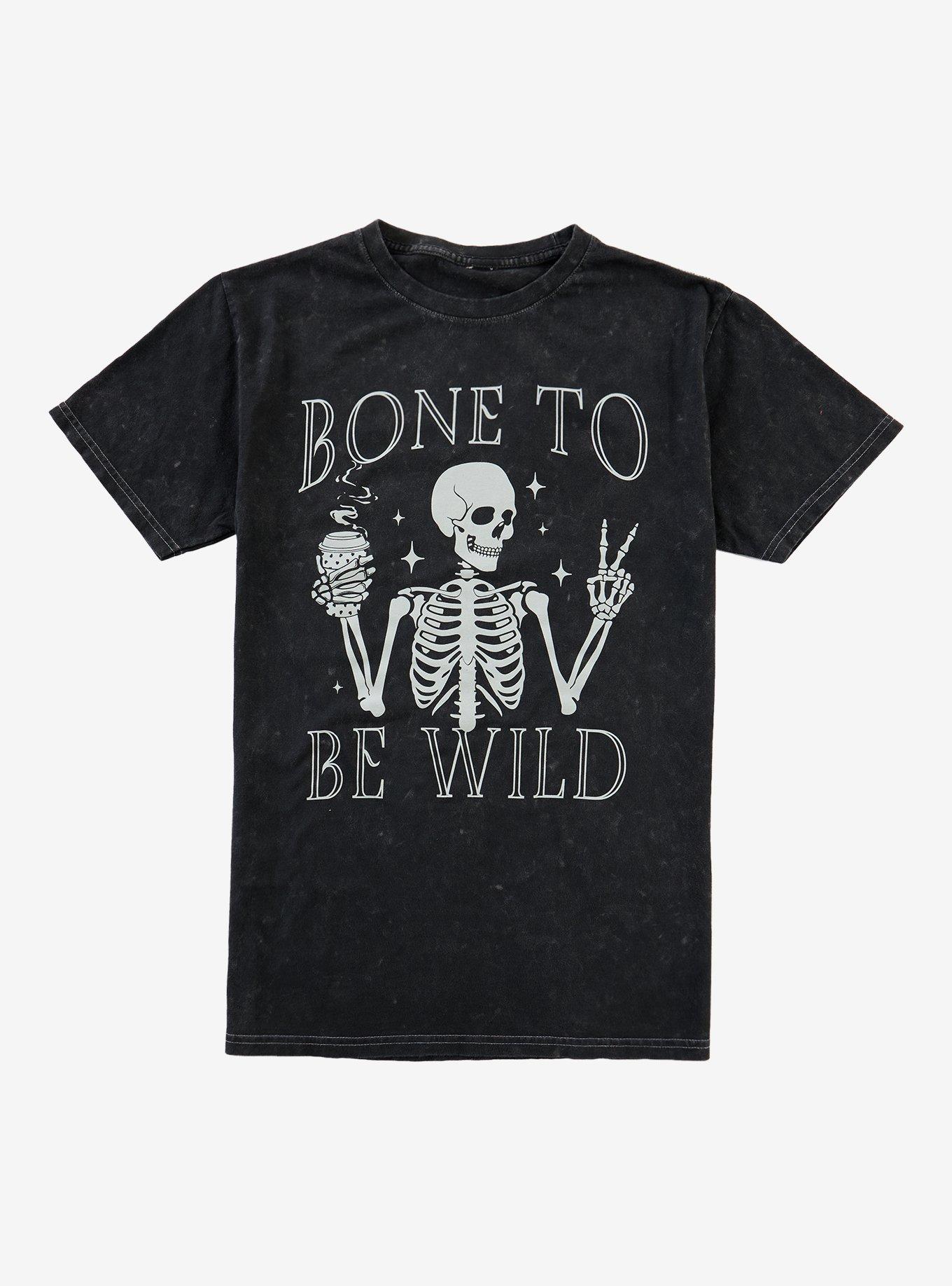 Skeleton Bone To Be Wild T-Shirt, , hi-res