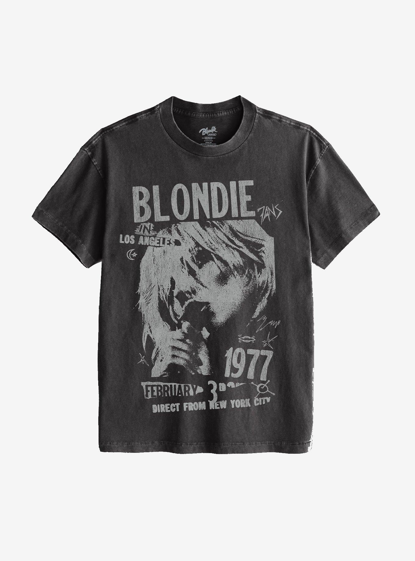 Blondie 1977 Tour Pigment-Dyed T-Shirt, , hi-res