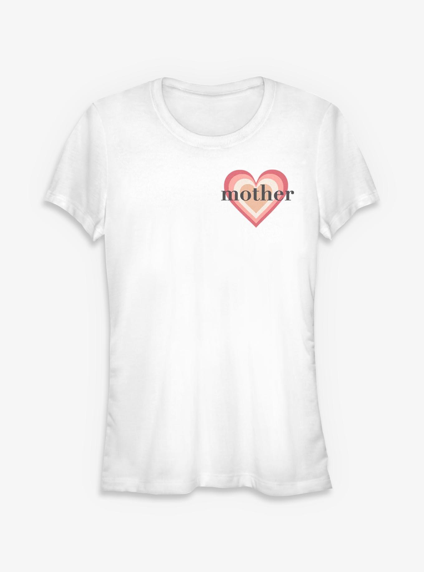 Mother Retro Heart Girls T-Shirt, , hi-res
