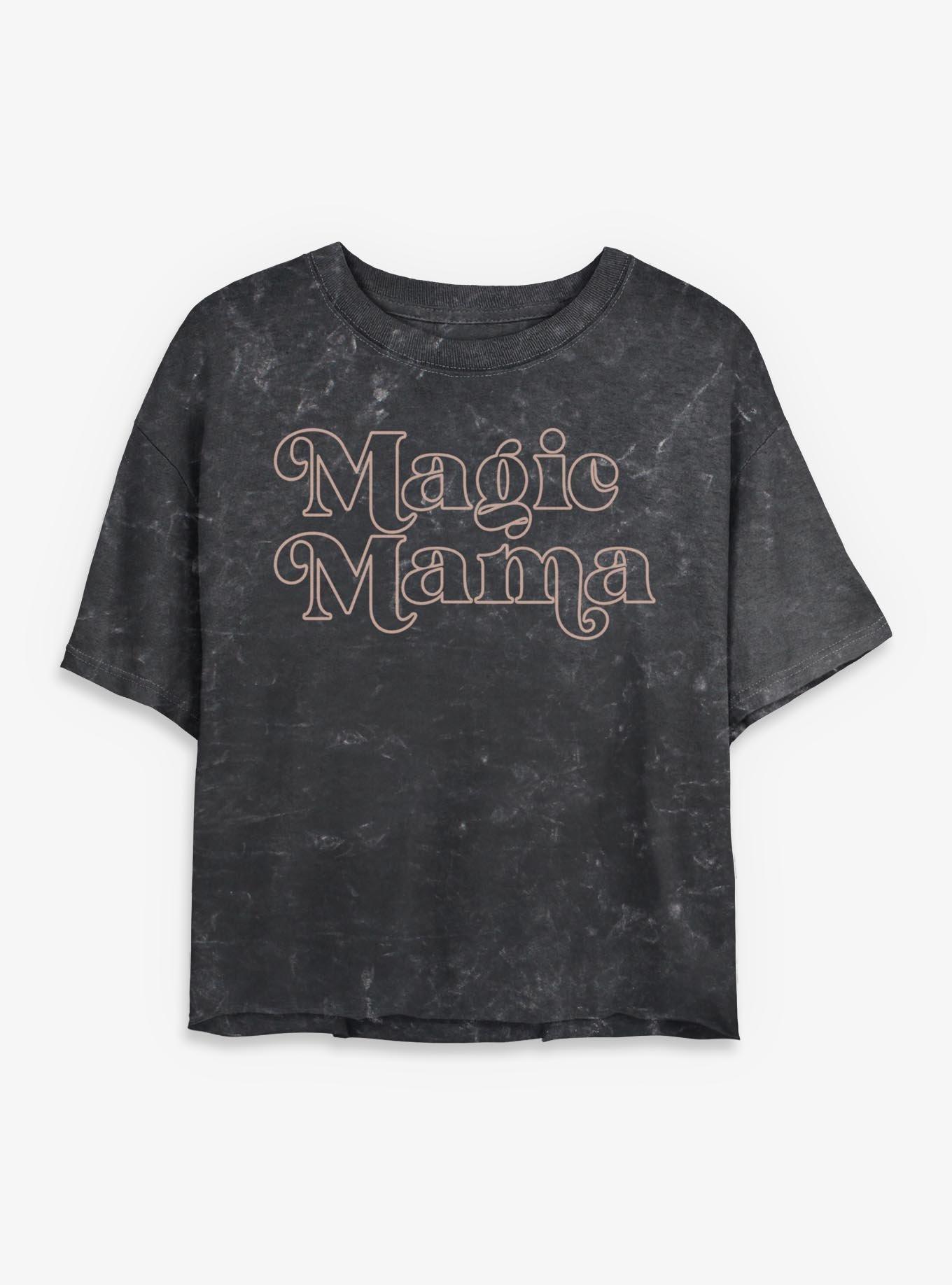 Magic Mama Girls Mineral Wash Crop T-Shirt, , hi-res