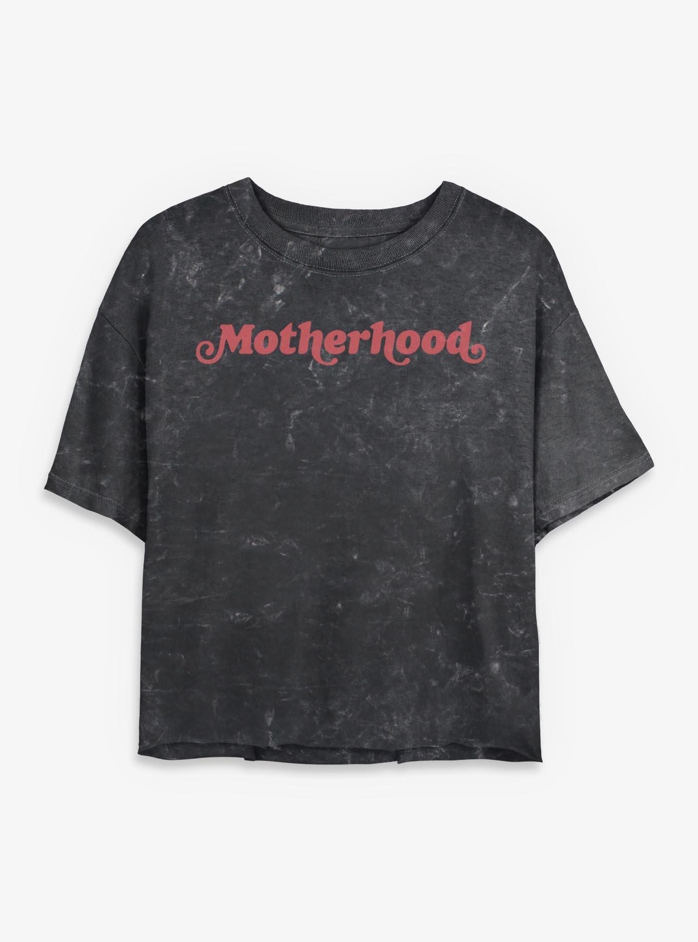 Motherhood Girls Mineral Wash Crop T-Shirt, , hi-res